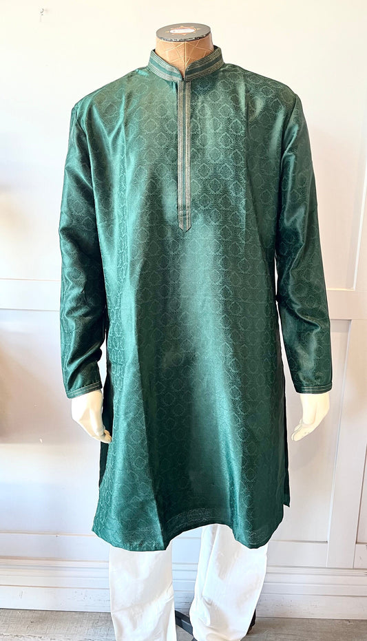 Dark Green kurta