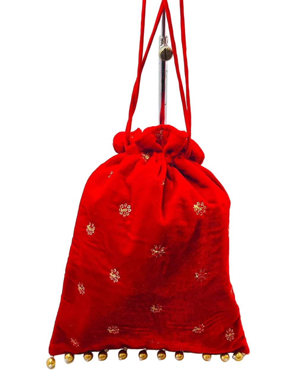Red Velvet Bag