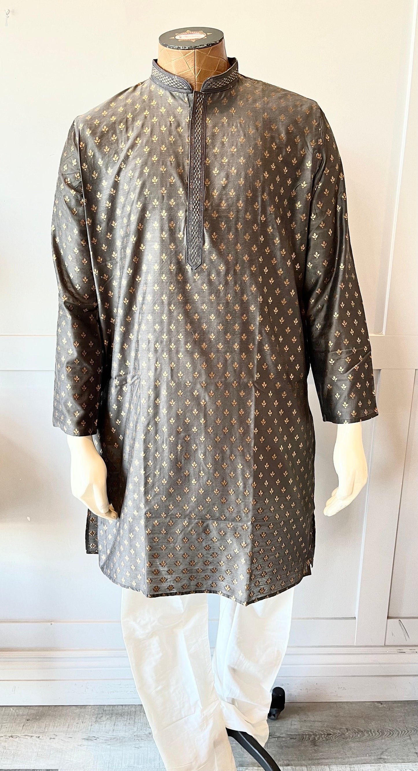 Dark Grey kurta