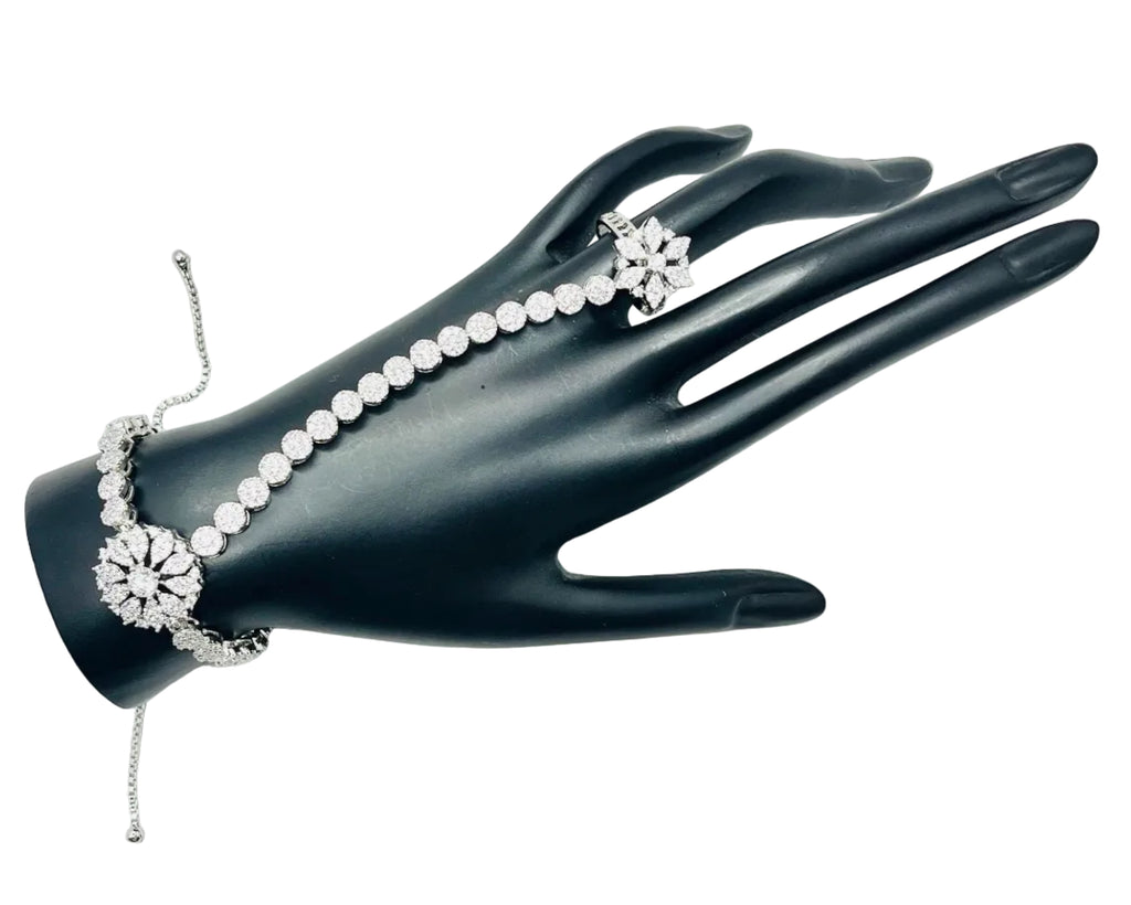 Hand Bracelet with ring