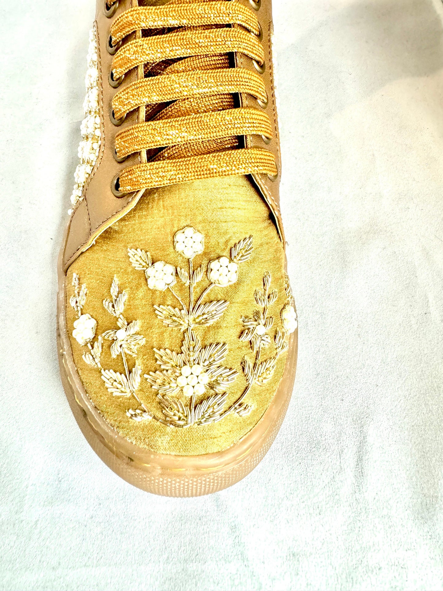 Fancy Golden Sneakers