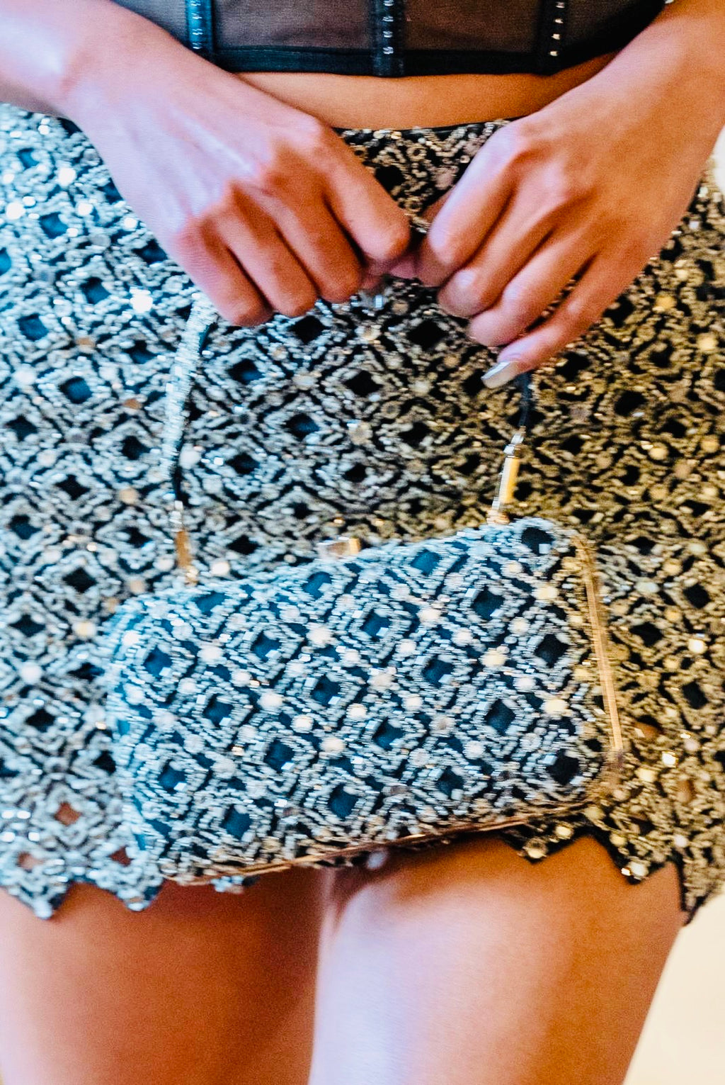 Indian Clutch Dark Green