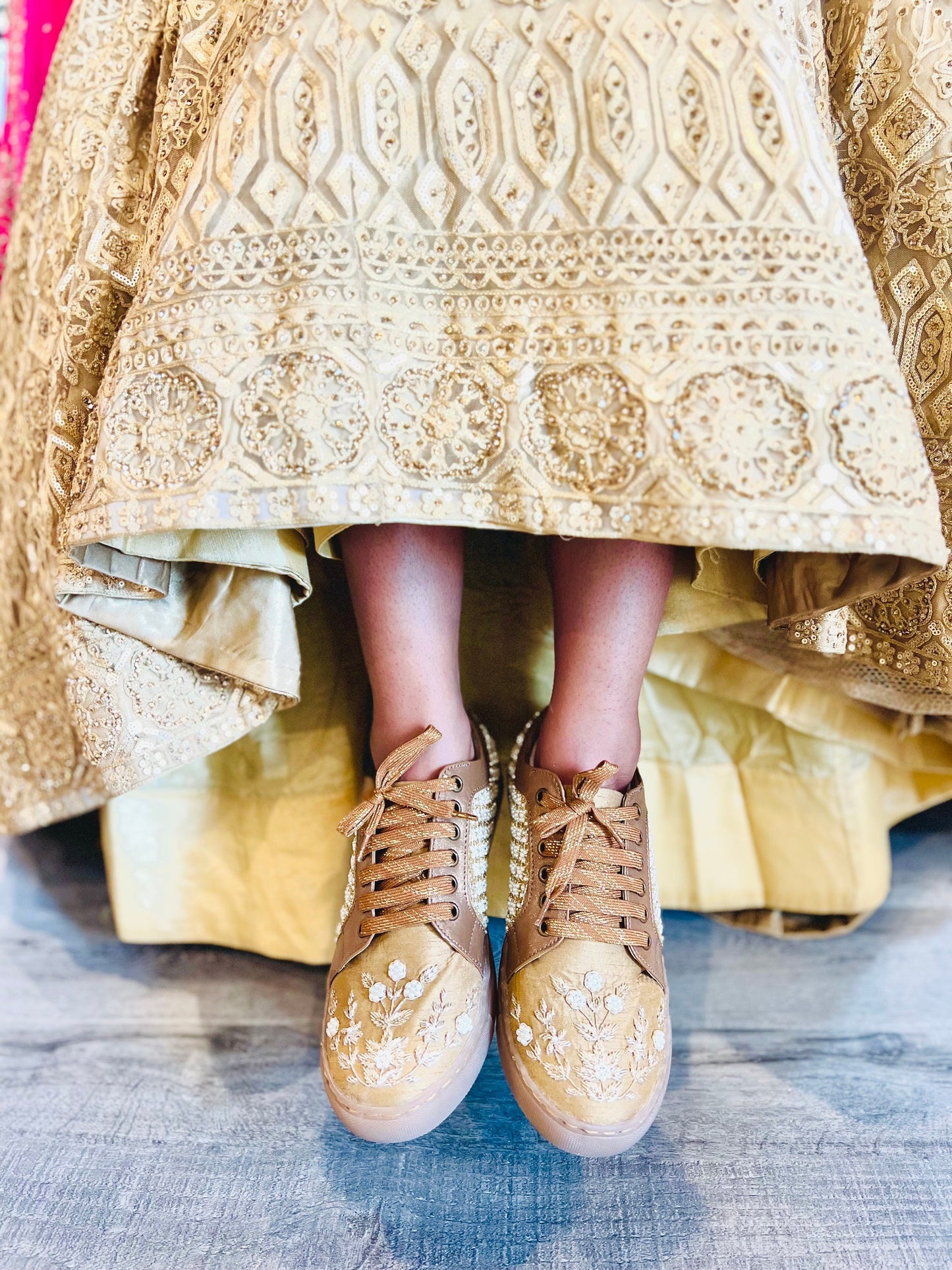 Fancy Tan Sneakers