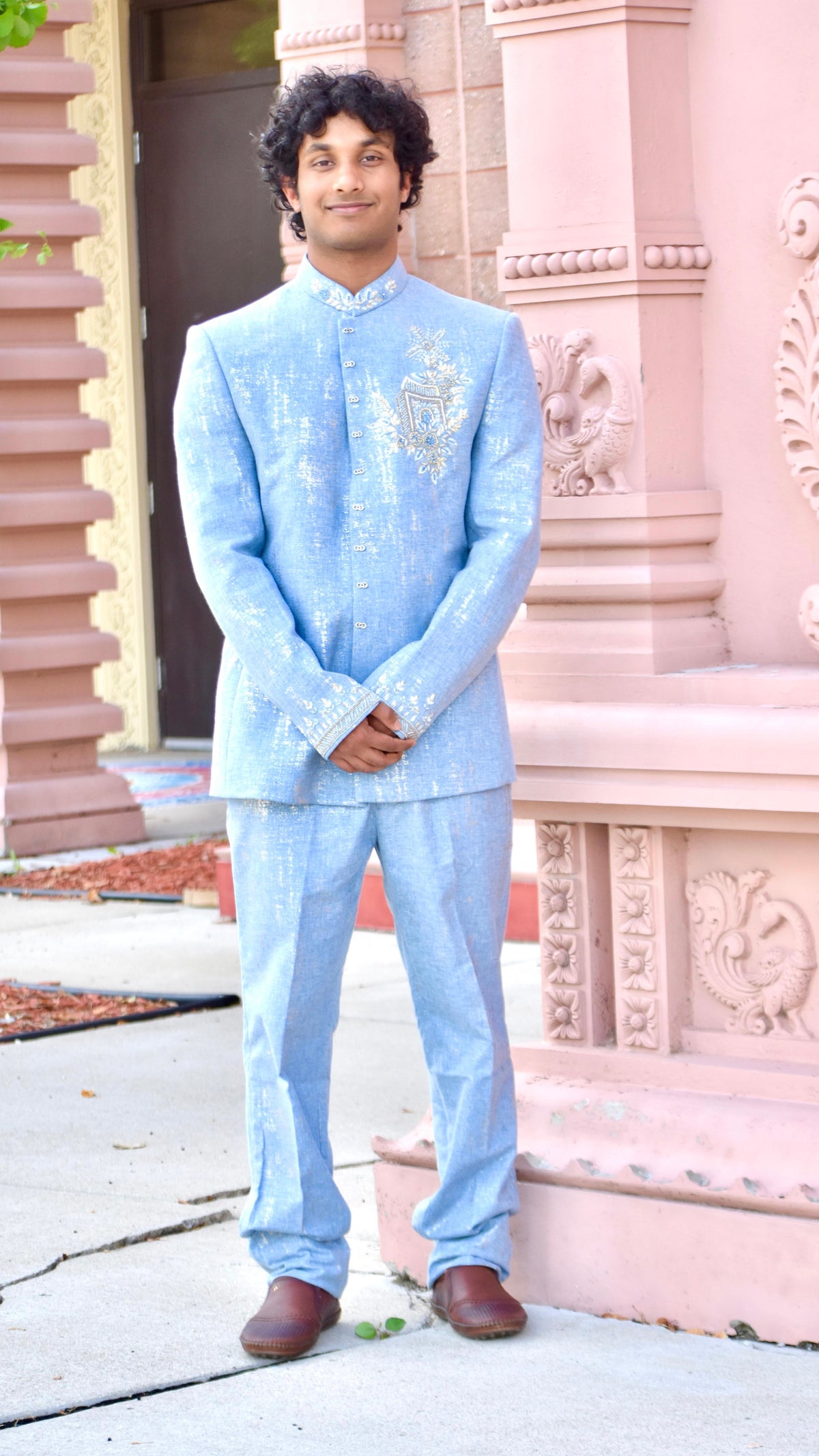 Jodhpuri Light-Blue Color Set