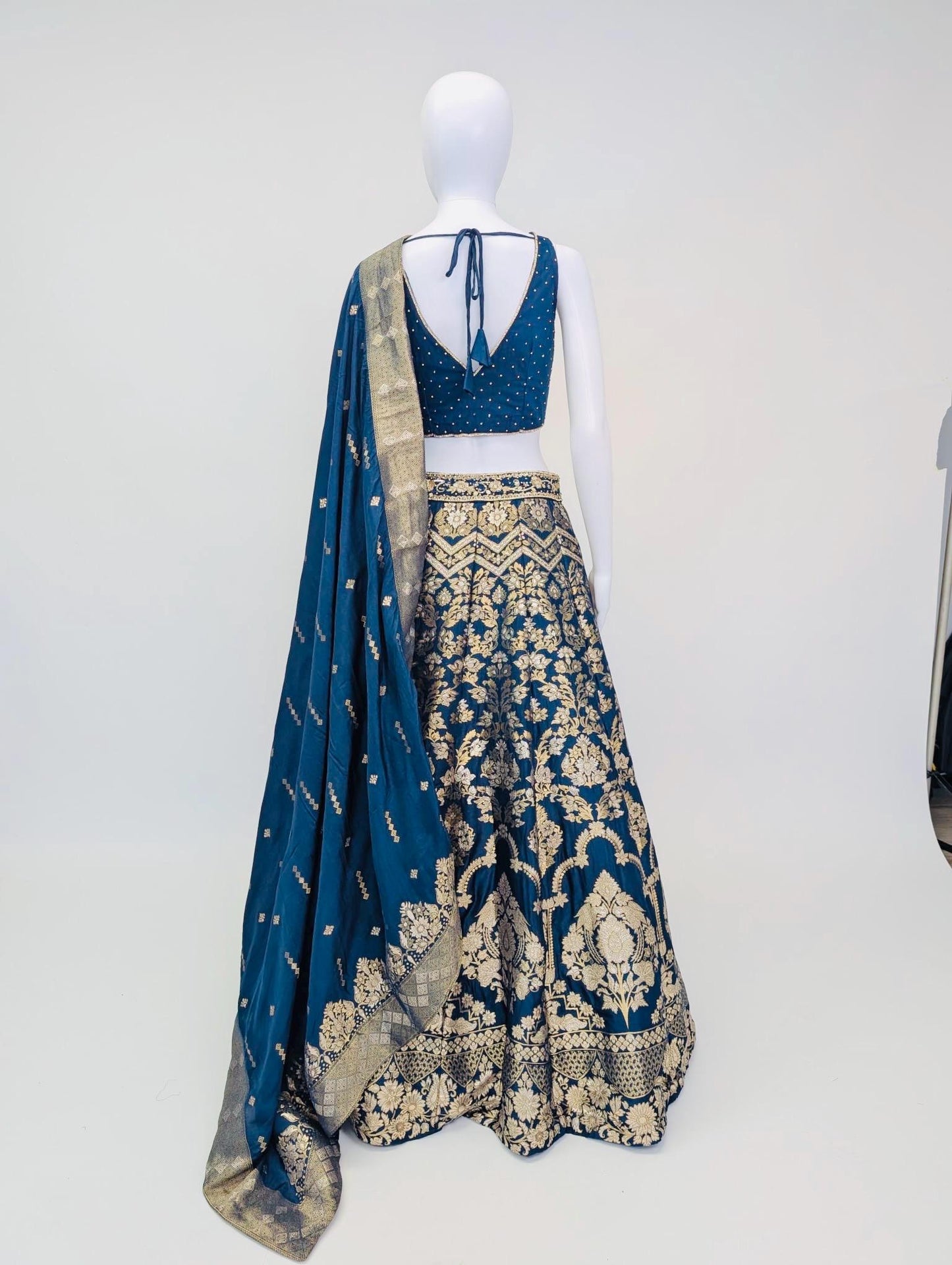 Navy Blue Color Lehnga
