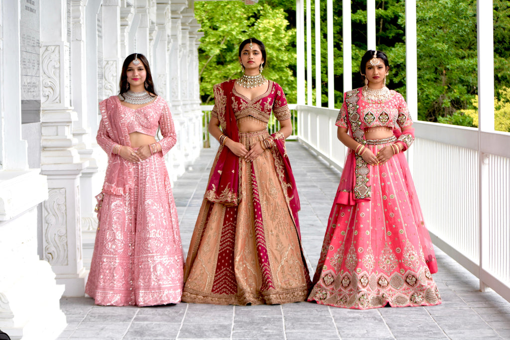 Beige Color Bridal Lehnga Set
