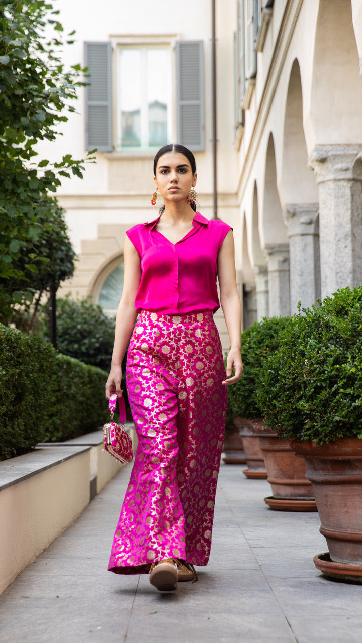 Pink Palazzo Set