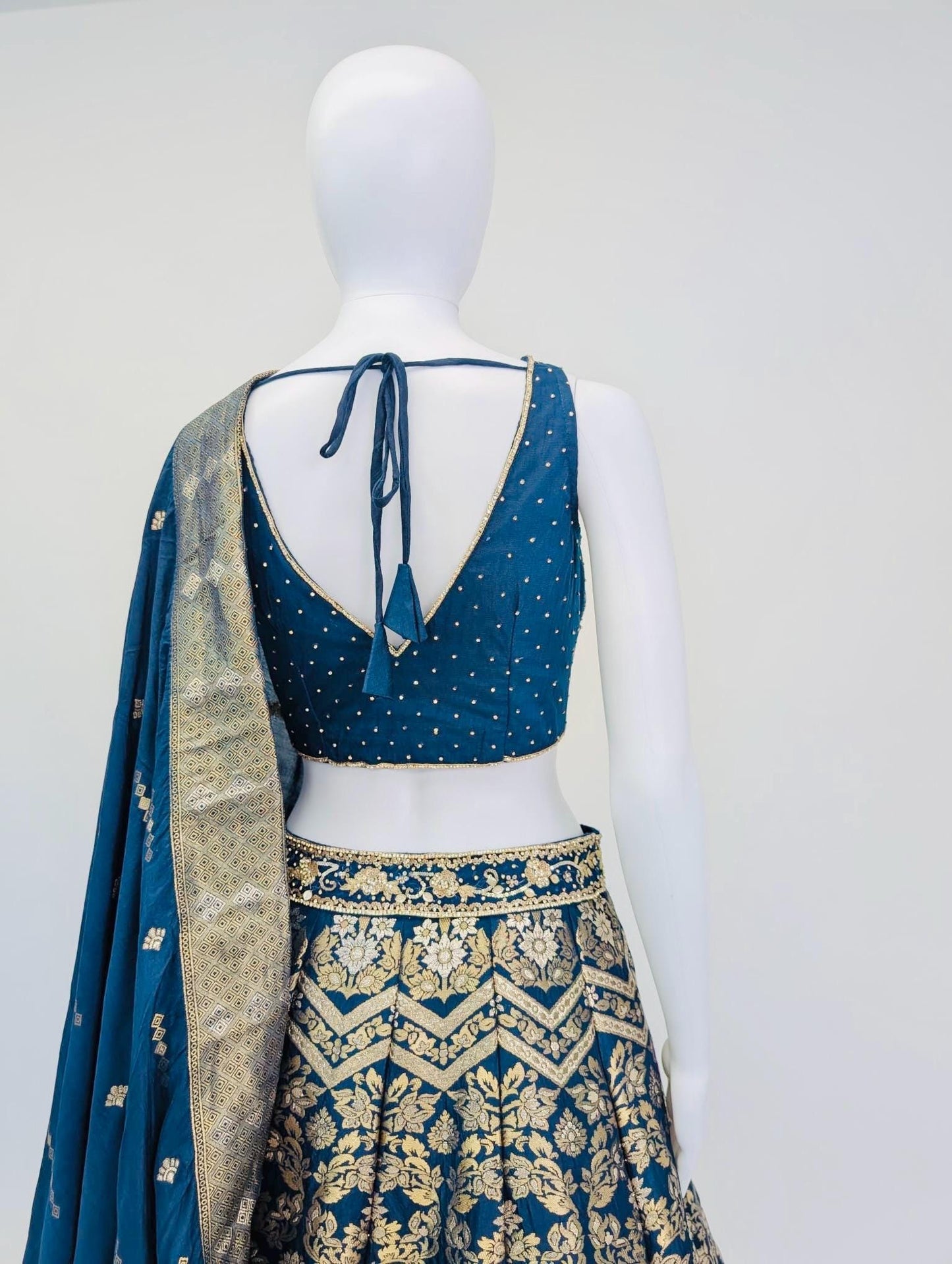 Navy Blue Color Lehnga