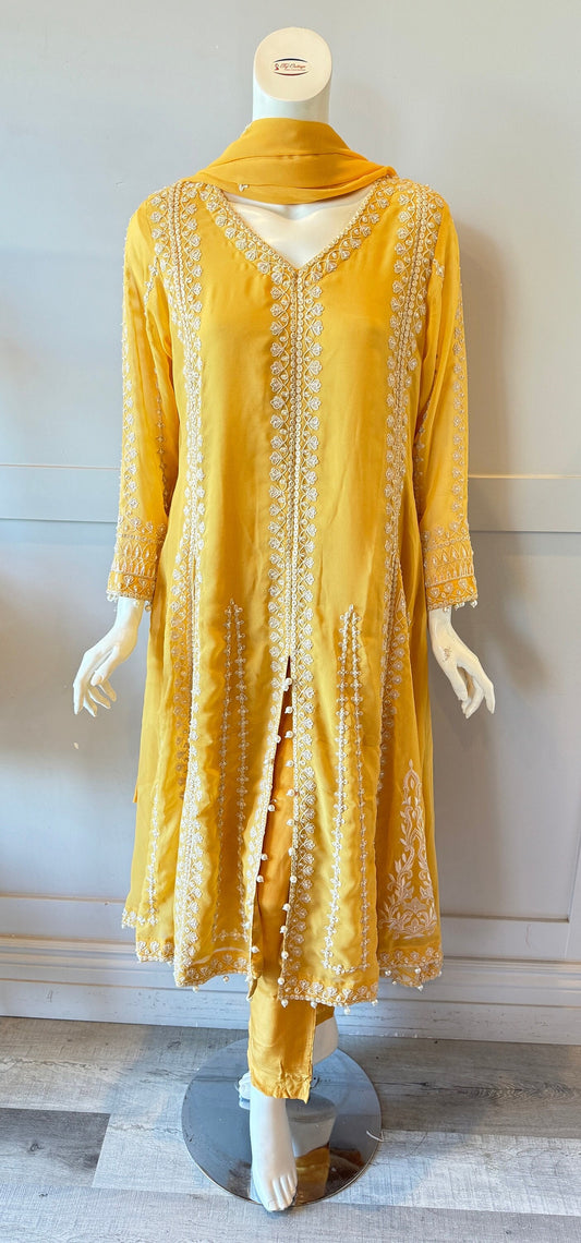 Yellow Pant Set