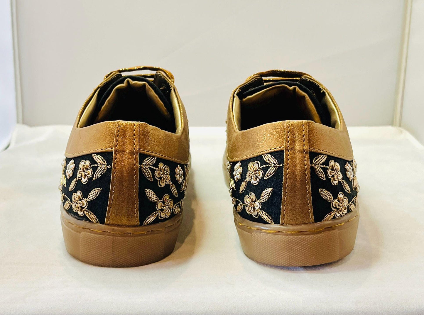 Fancy Black Color Sneakers