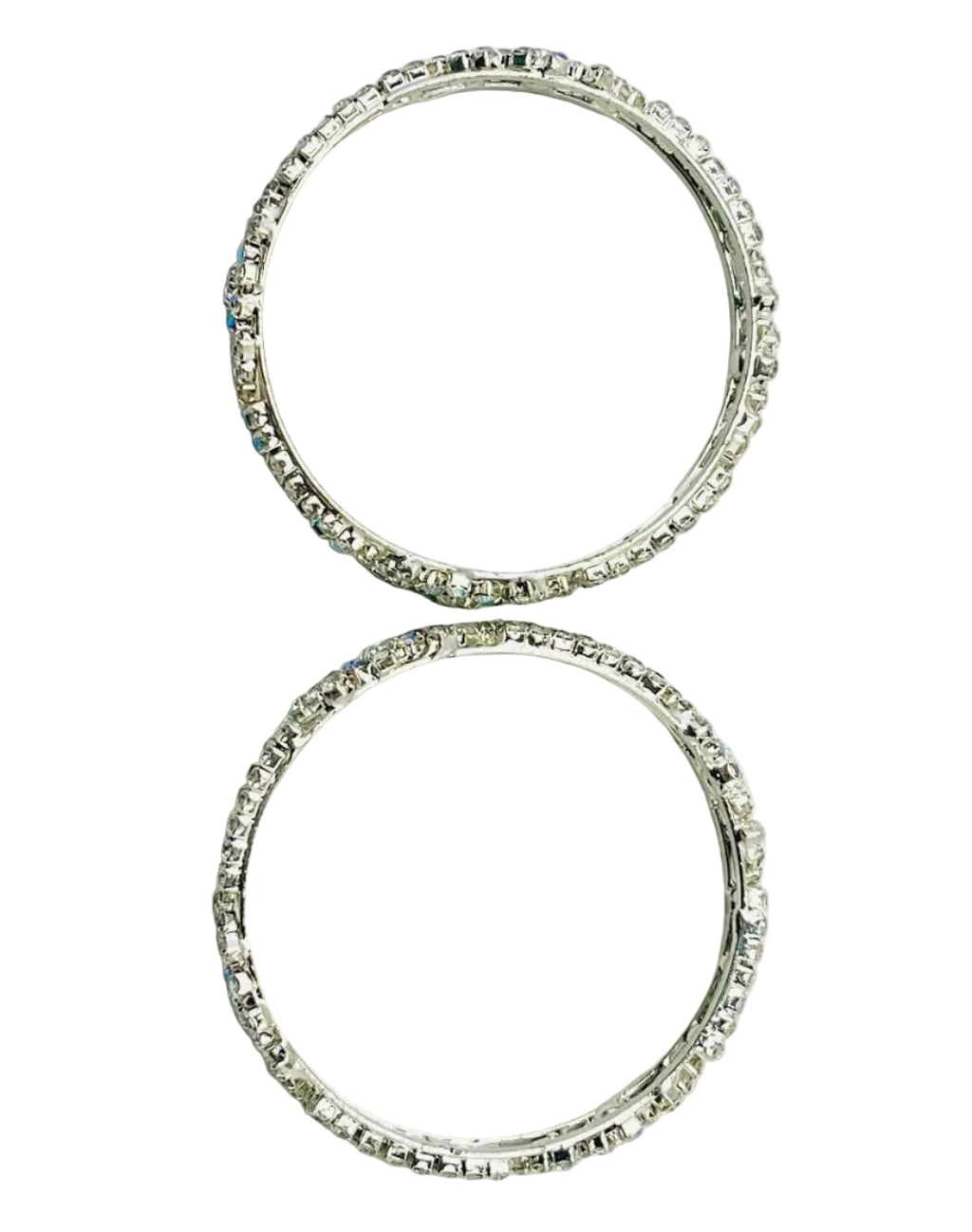 Silver Toned Bangles