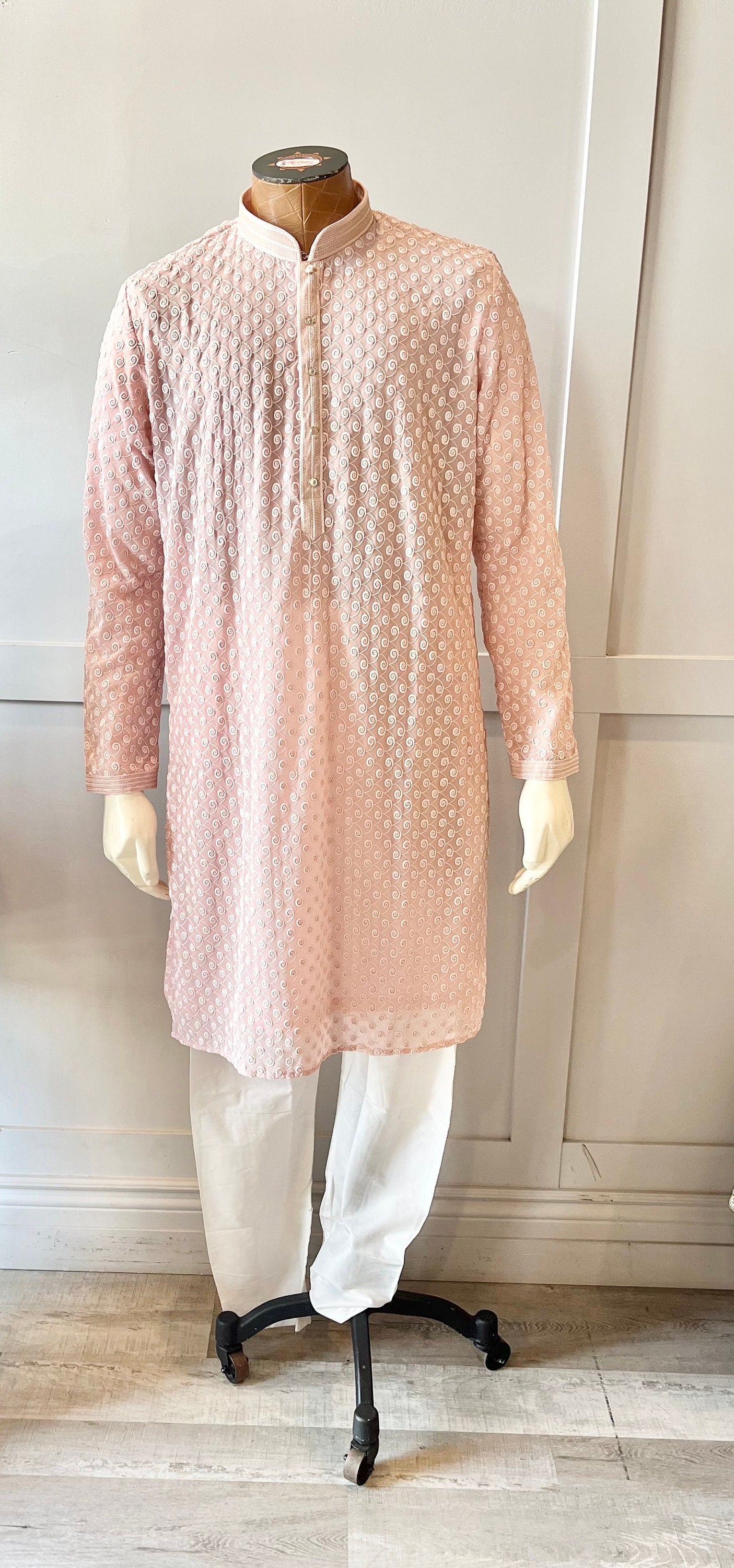 Pink kurta