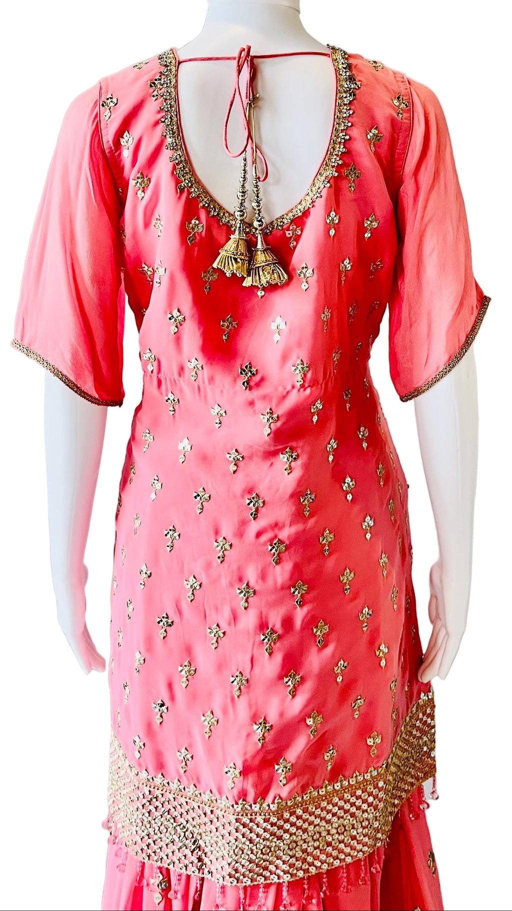 Pink & Gold Palazzo Set