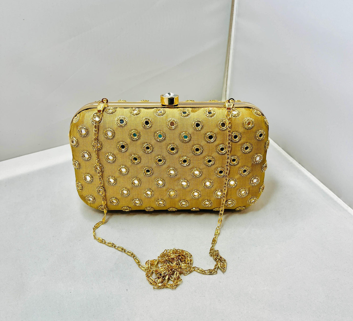 Fancy Gold Clutch