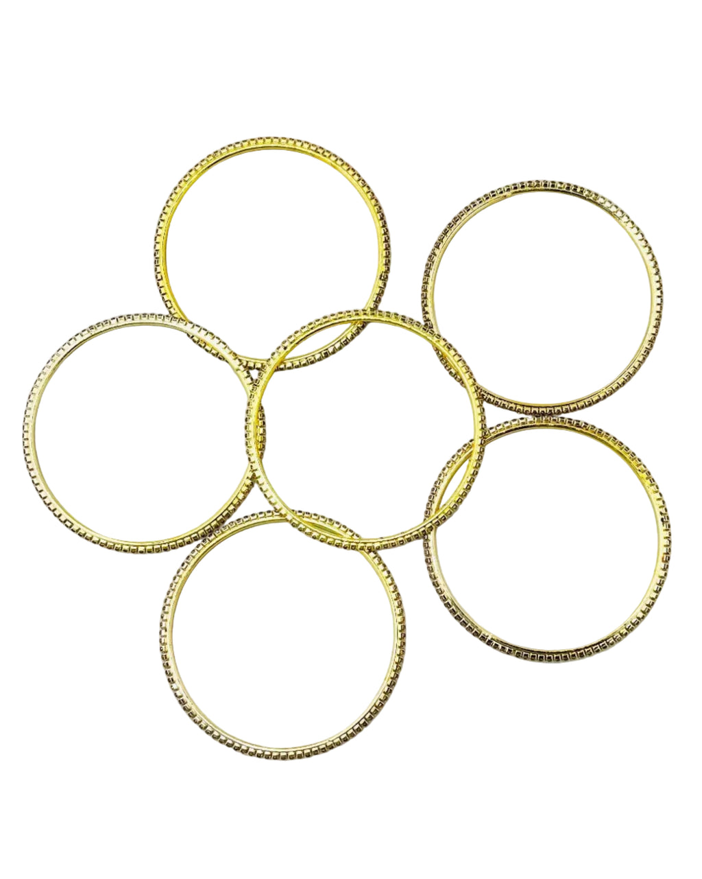 Gold-Colored Bangles