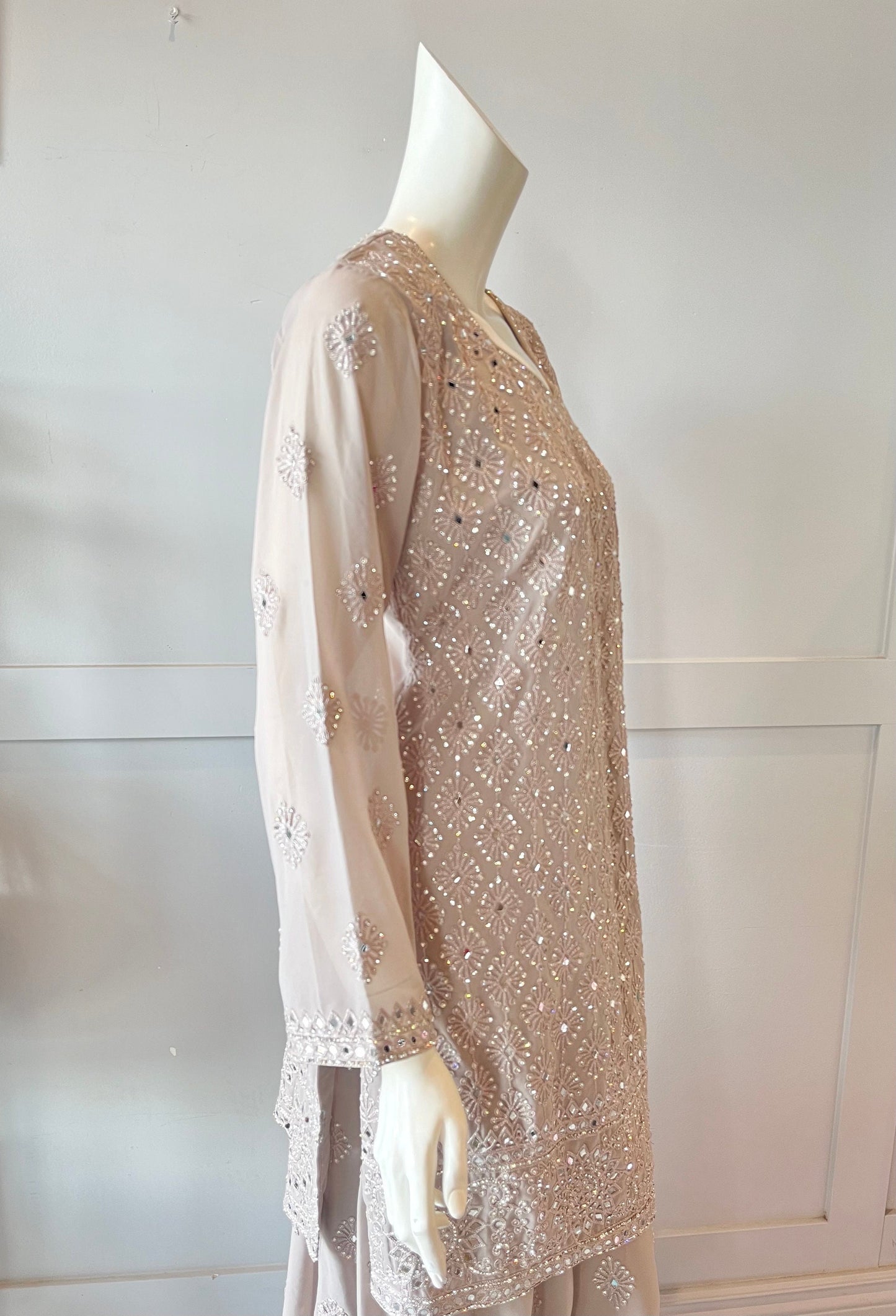 Grey Palazzo Set