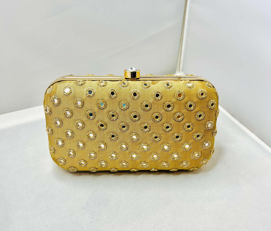 Fancy Gold Clutch