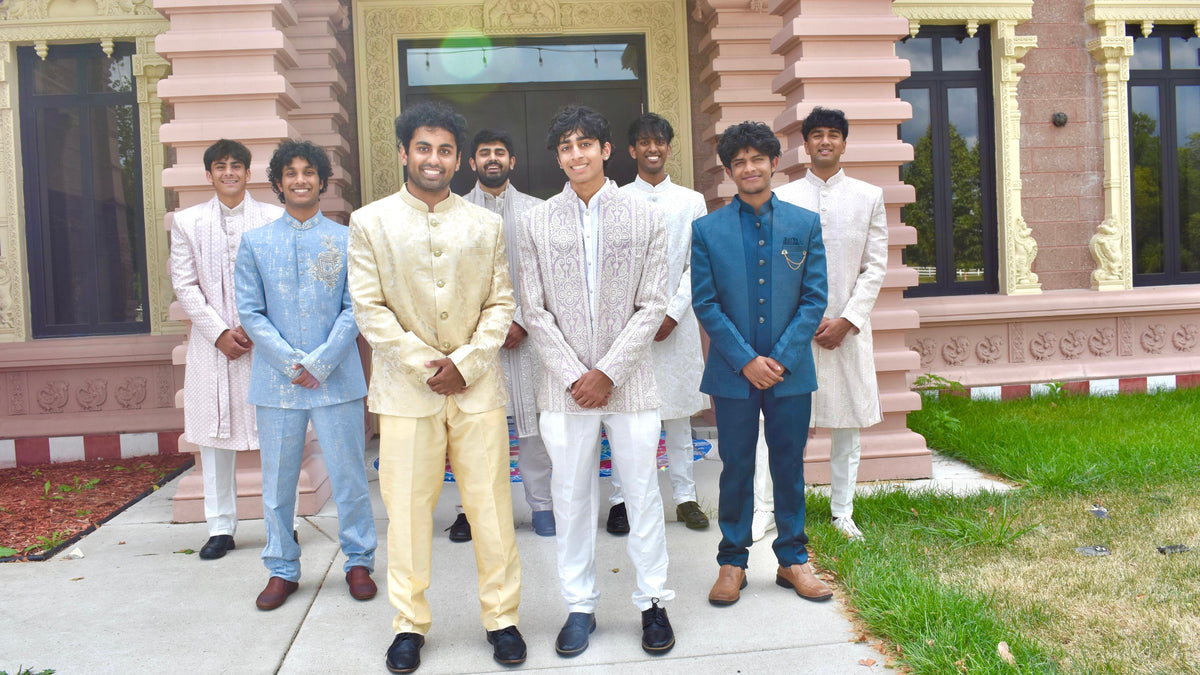 Jodhpuri Gold Color Set