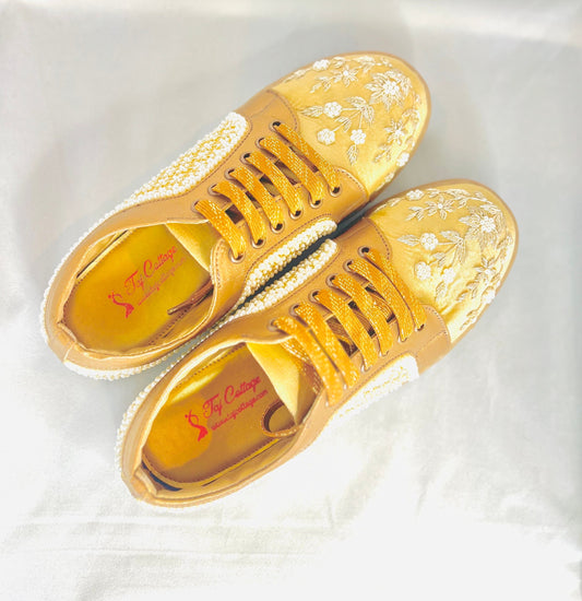 Fancy Tan Sneakers