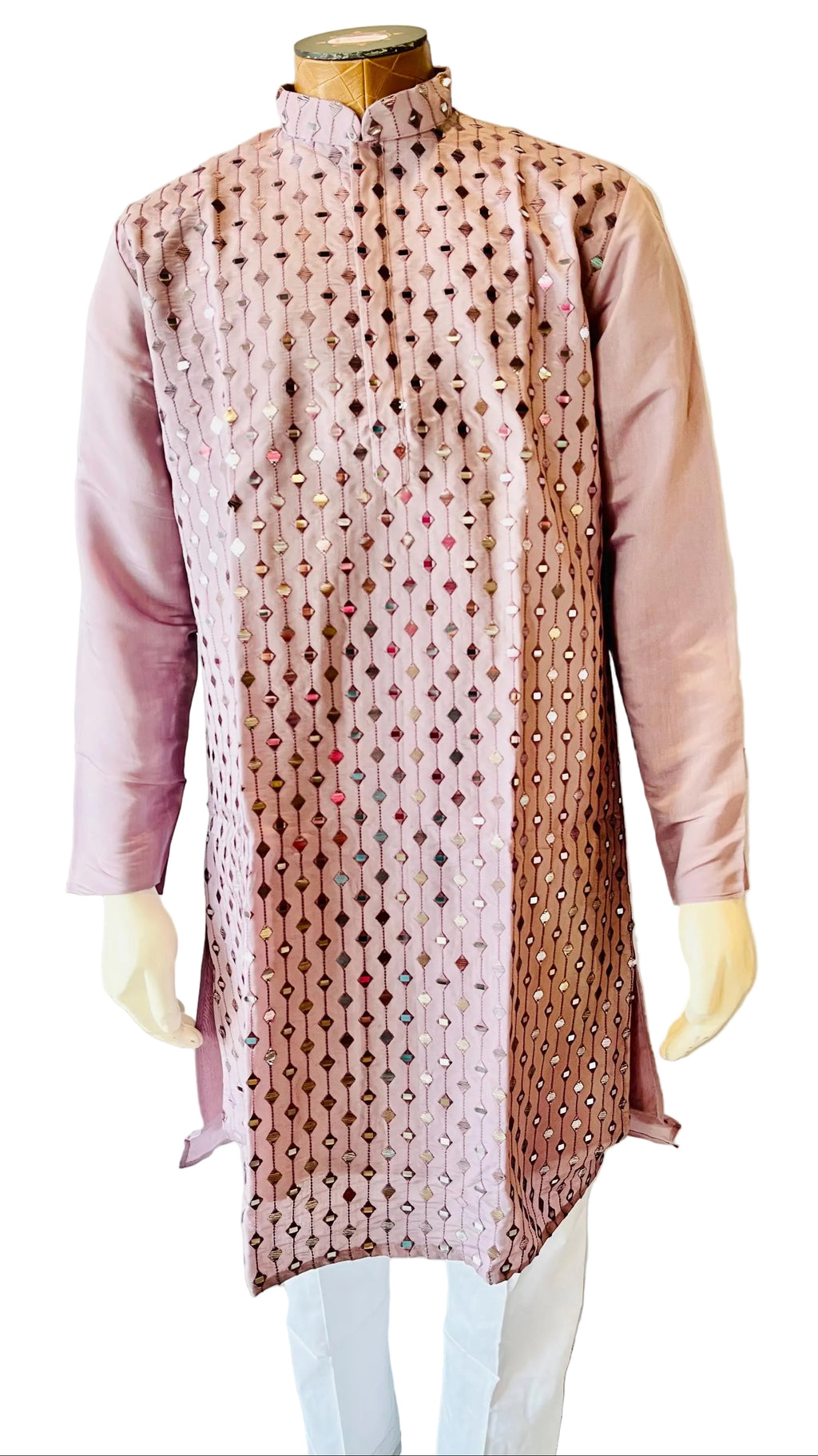 Light Lavender Kurta Set