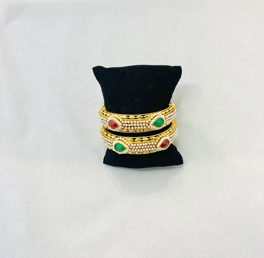 Gold Color Bangle Set