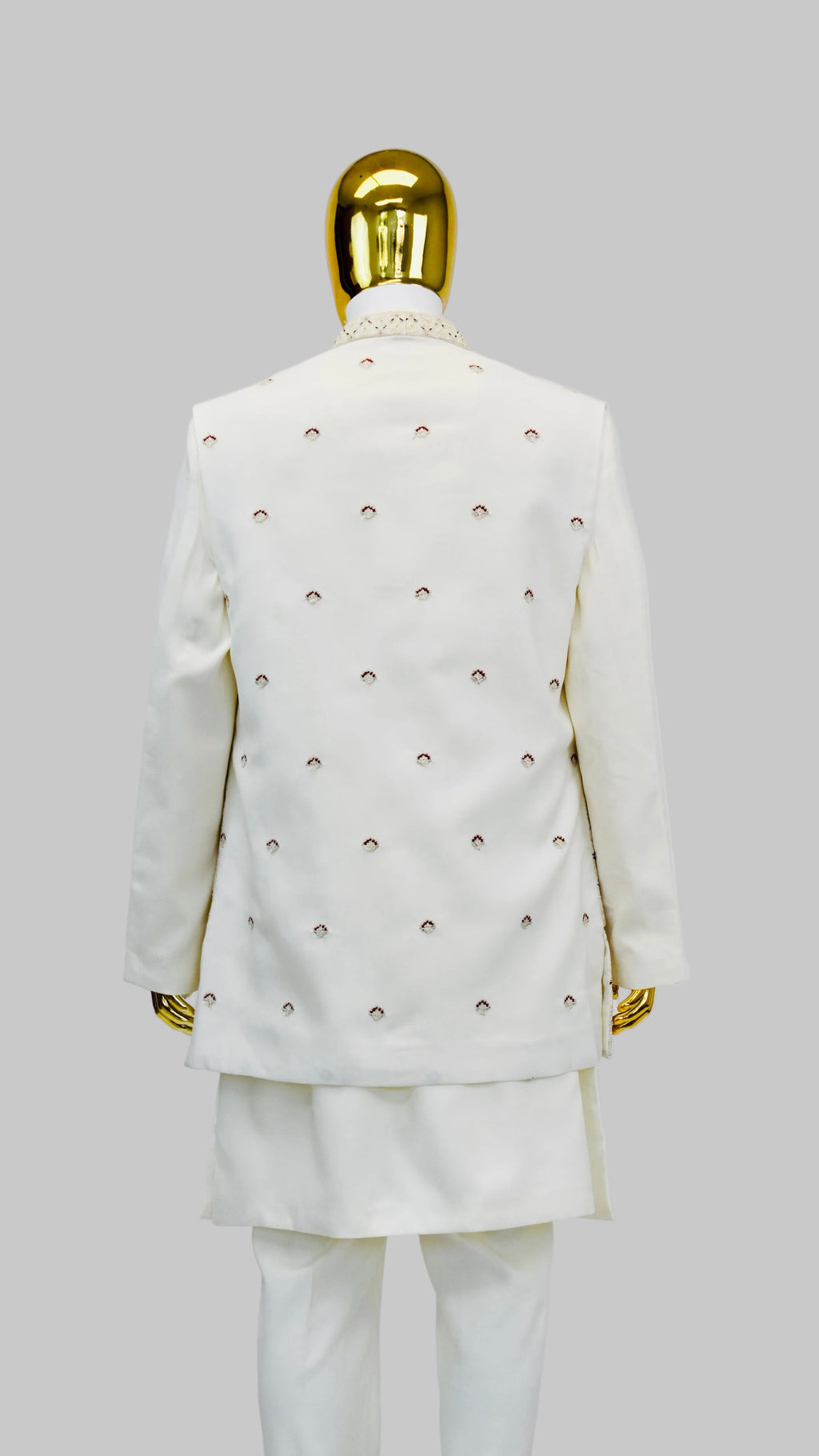 Ivory Indo-Western Set