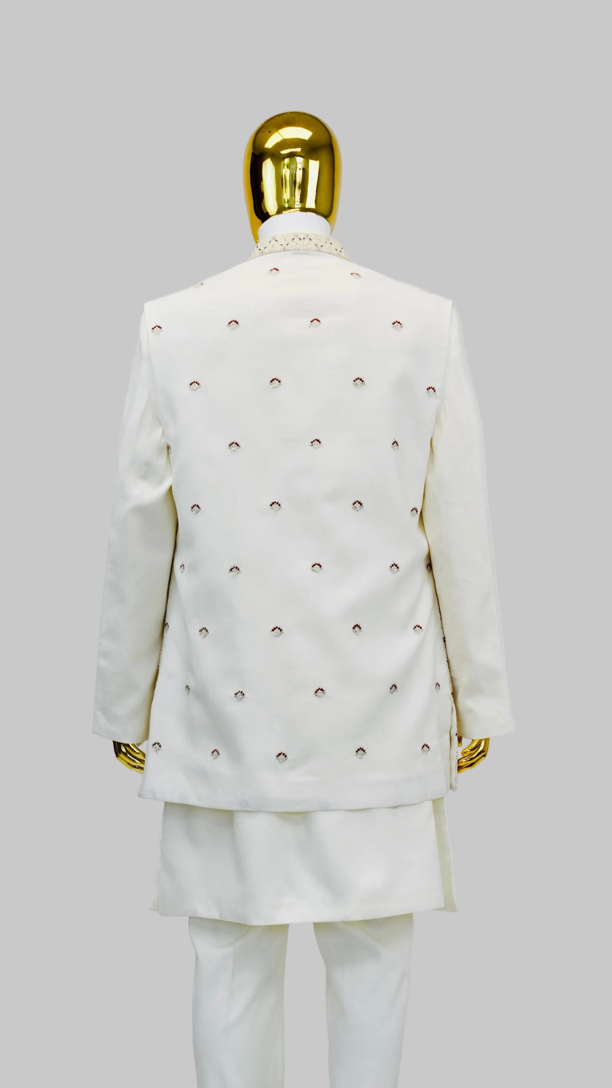 Ivory Indo-Western Set
