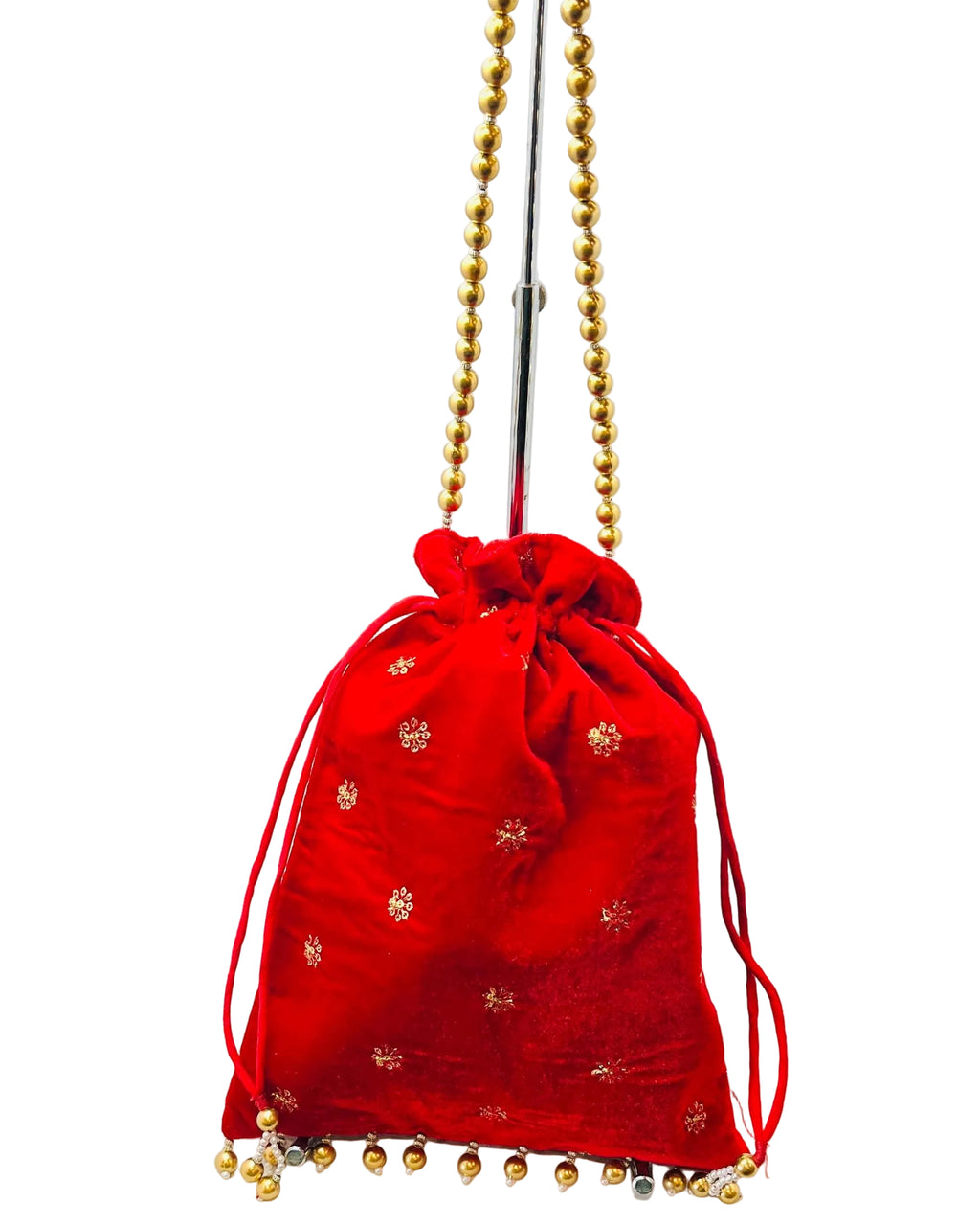 Red Velvet Bag