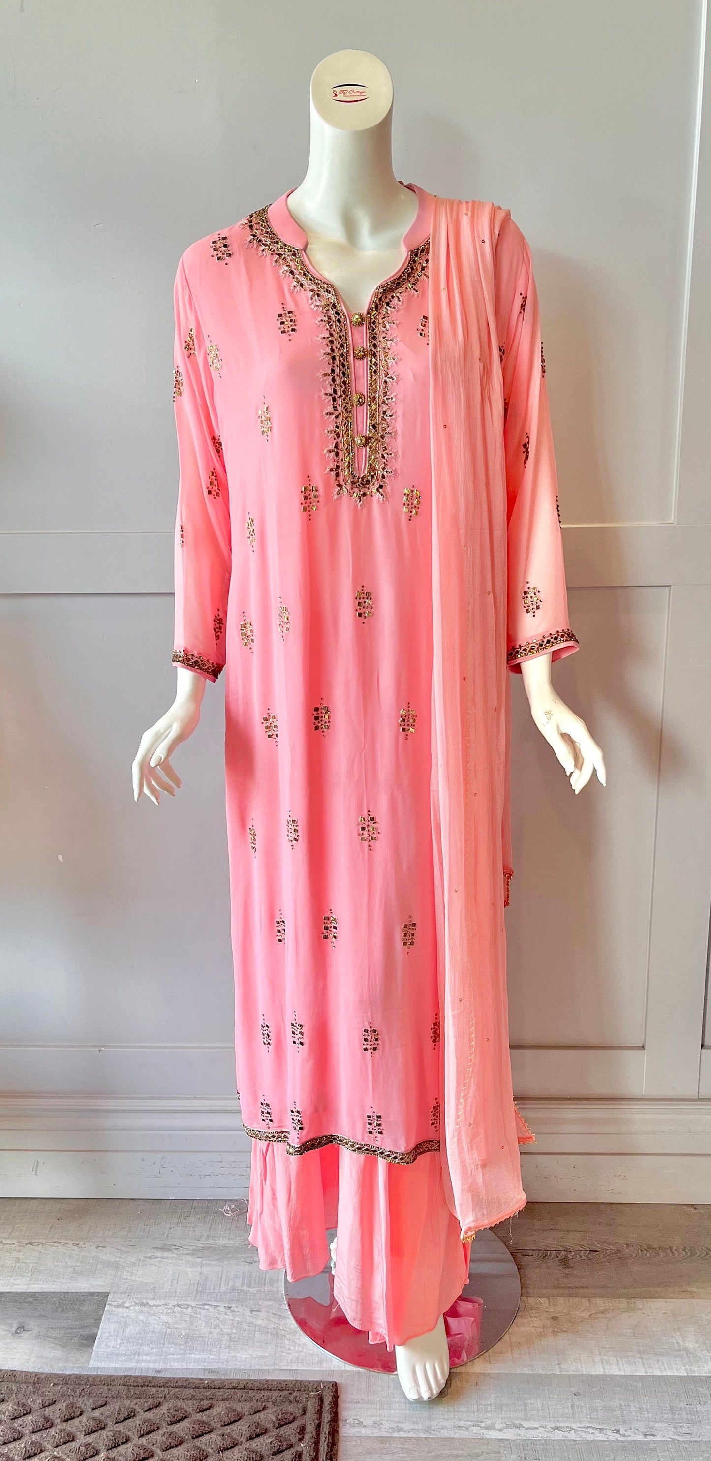 Pink Palazzo Set
