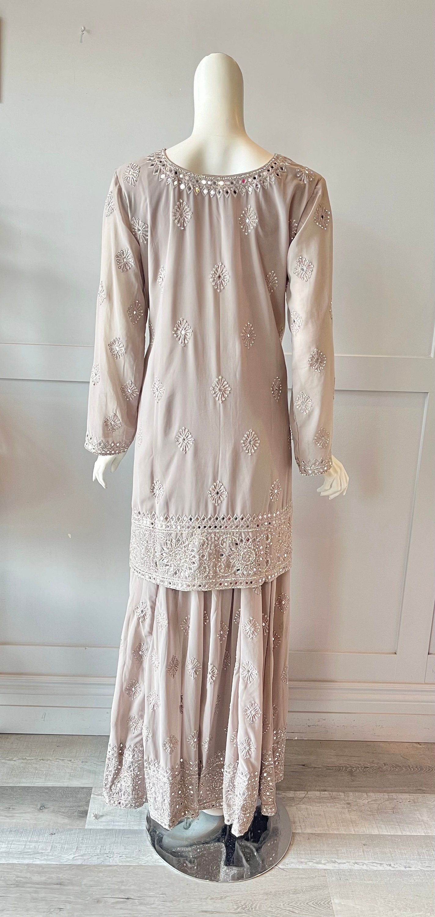 Grey Palazzo Set