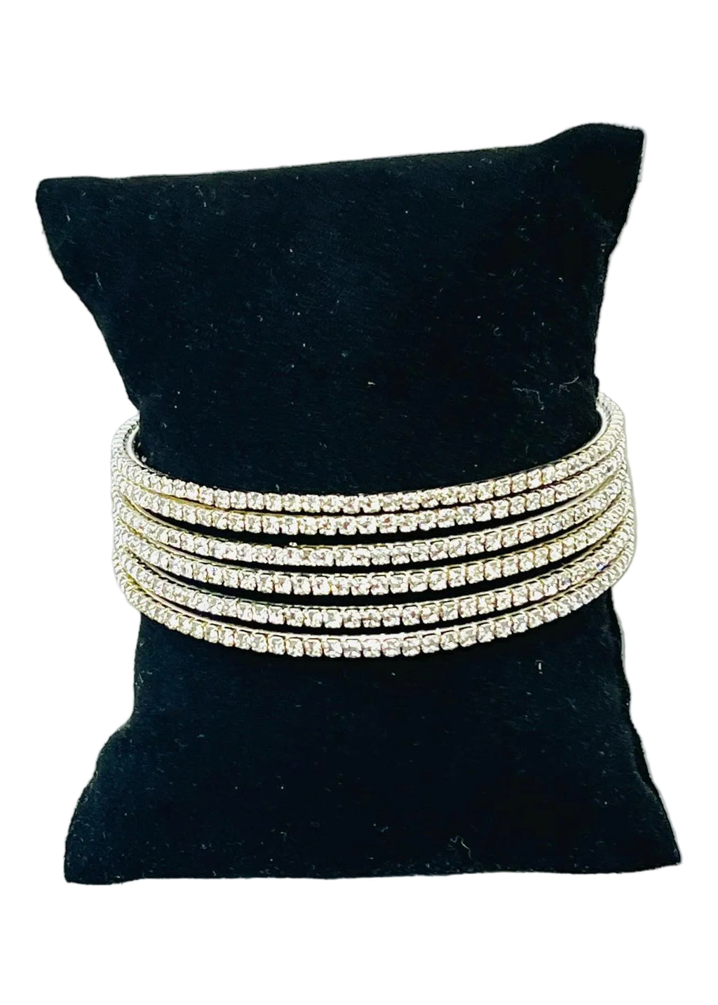 Silver-Colored Bangles