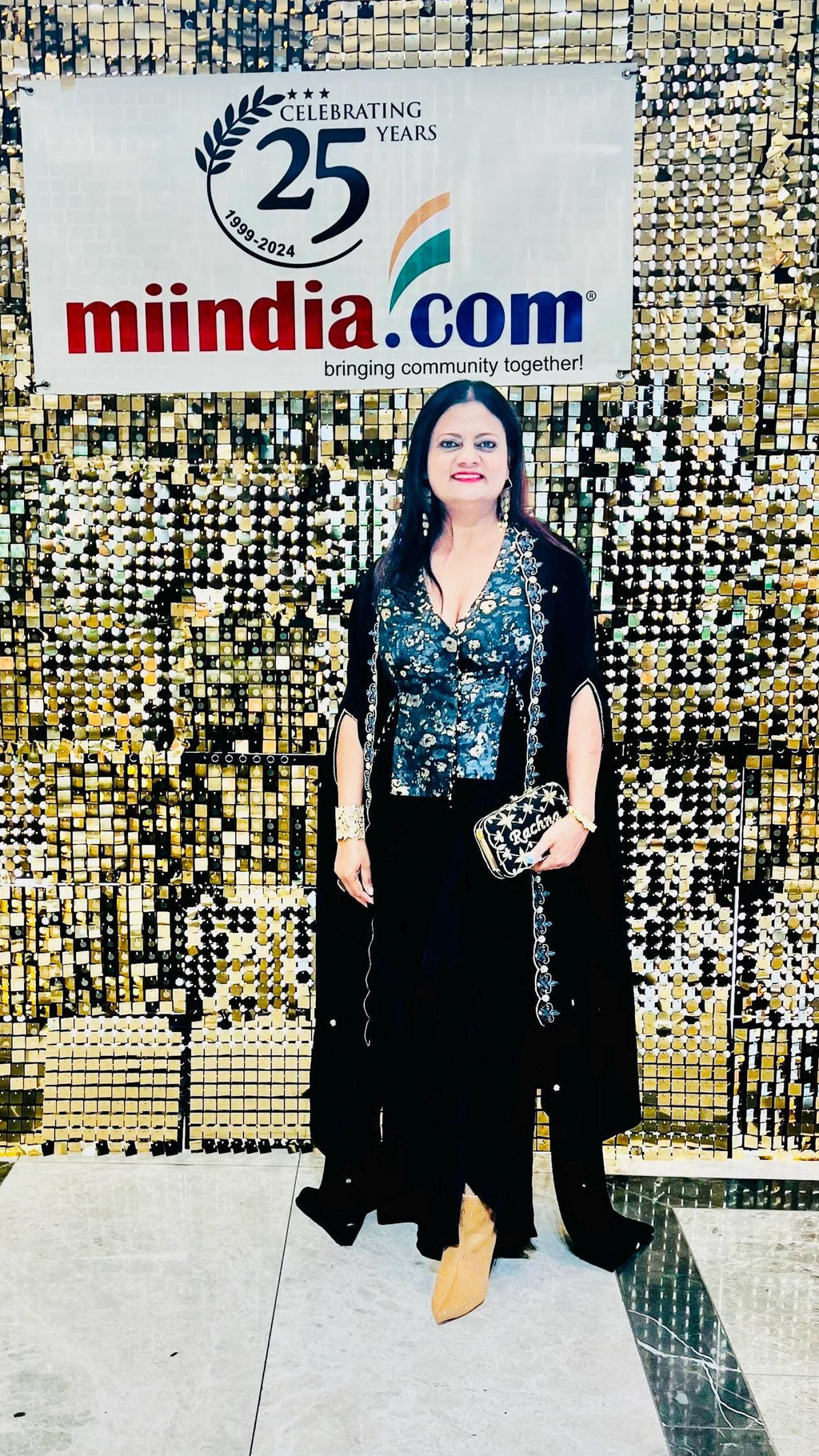 Black Dhoti Readymade Dress