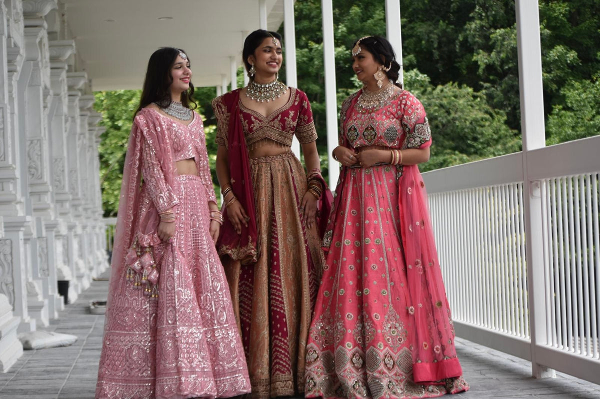 Beige Color Bridal Lehnga Set