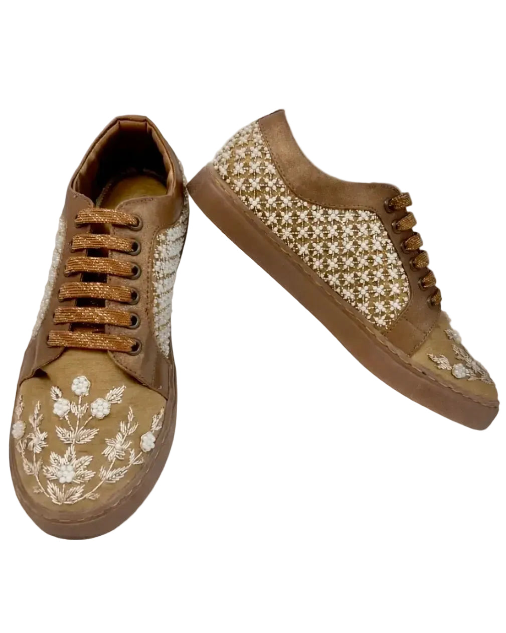 Fancy Gold Sneakers