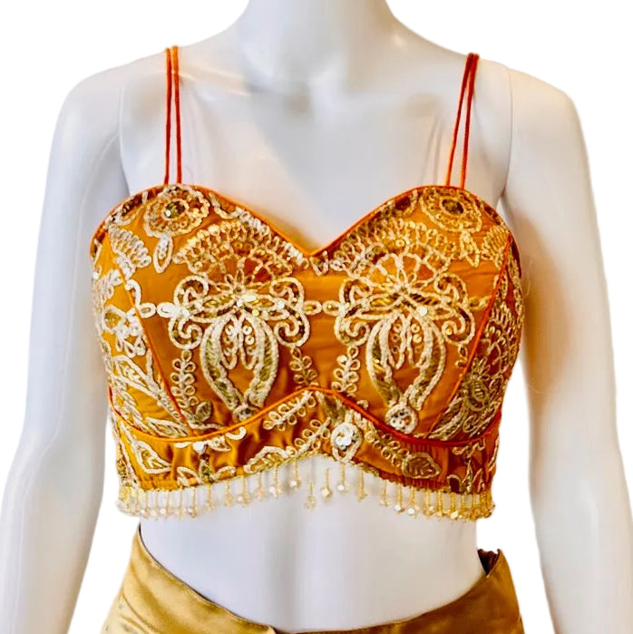 Mustard Ready-Made Blouse