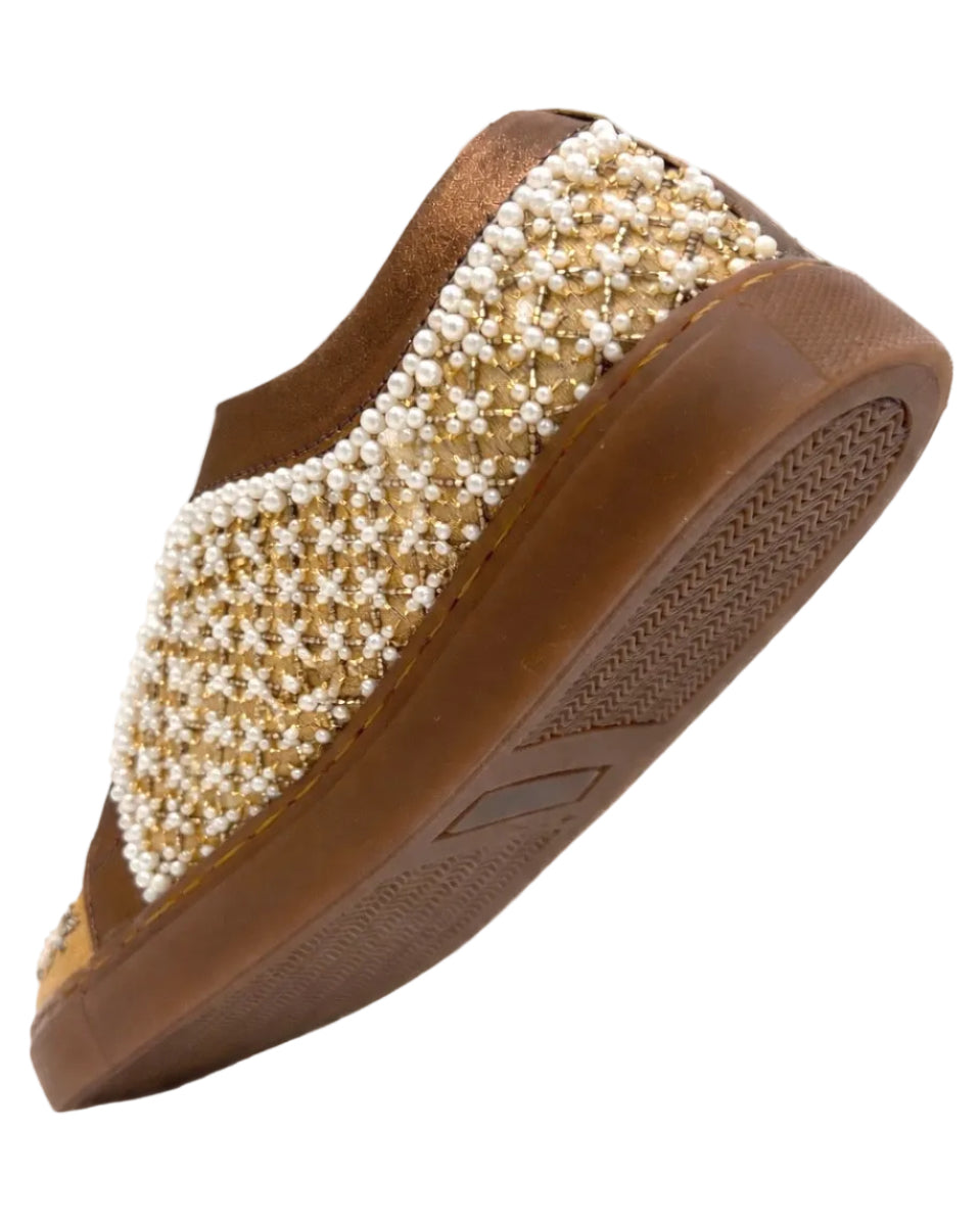 Fancy Tan Sneakers