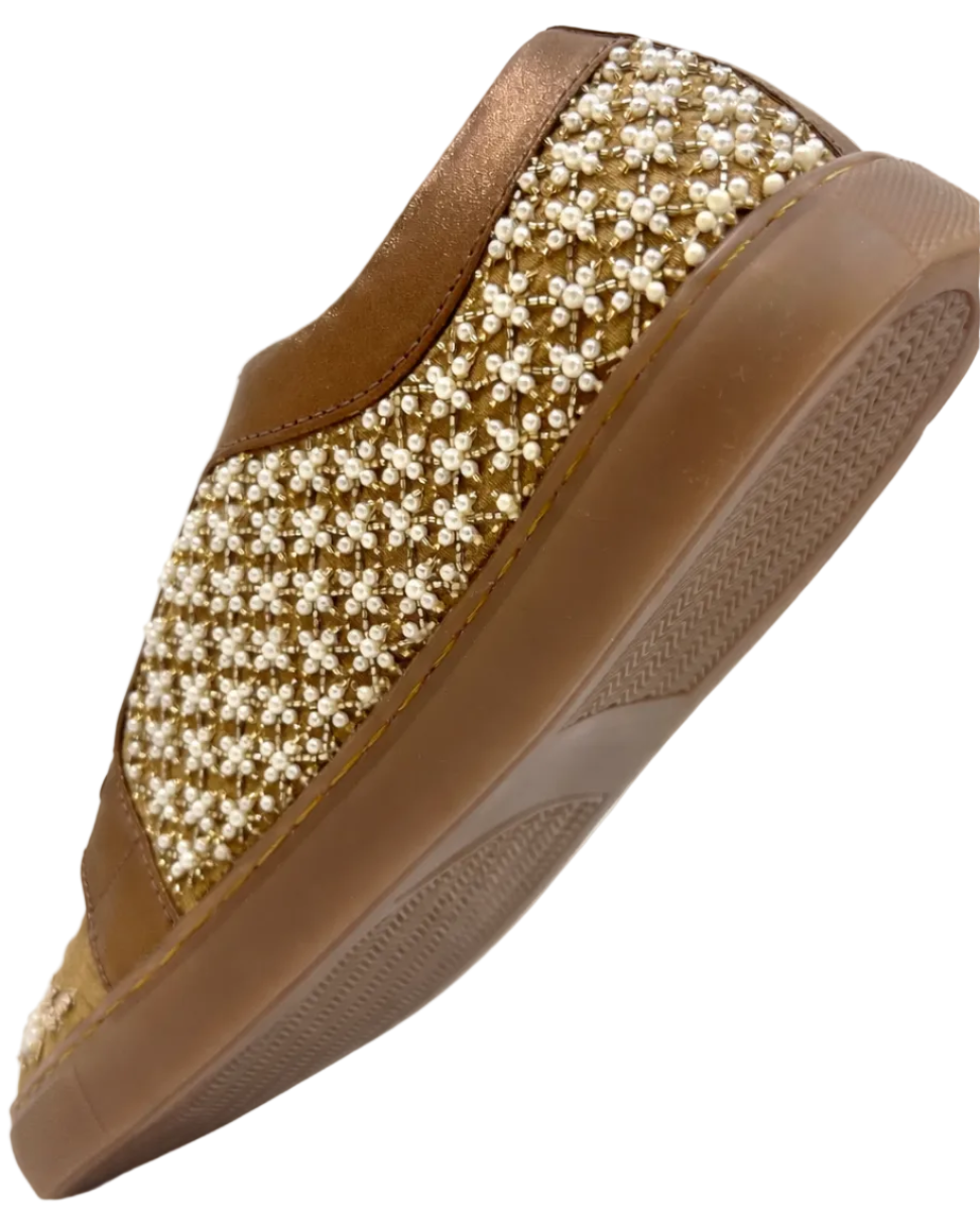 Fancy Gold Sneakers