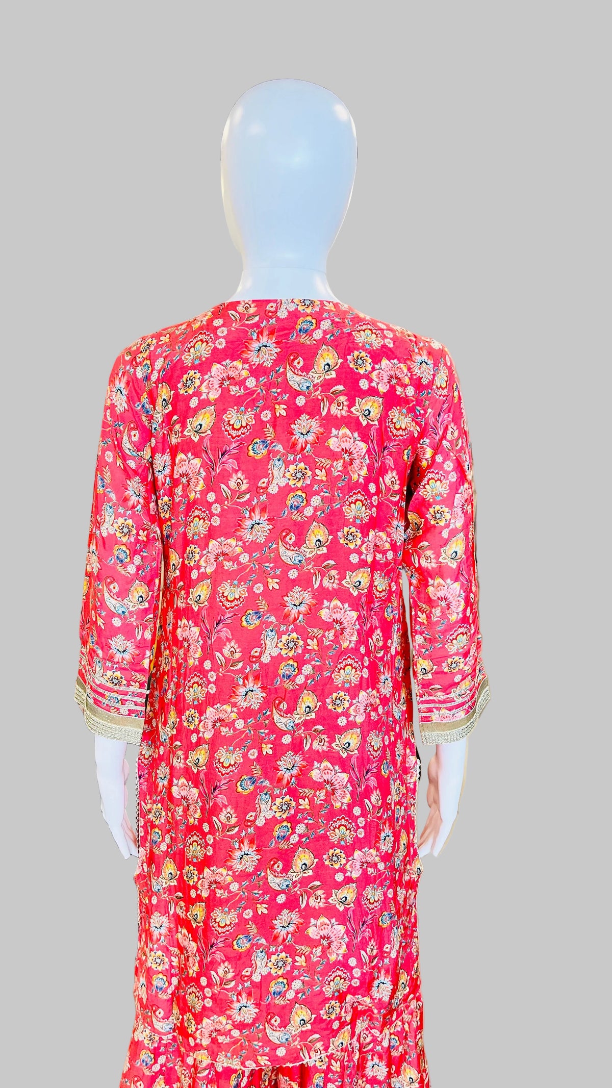 Orange Color Sharara Set