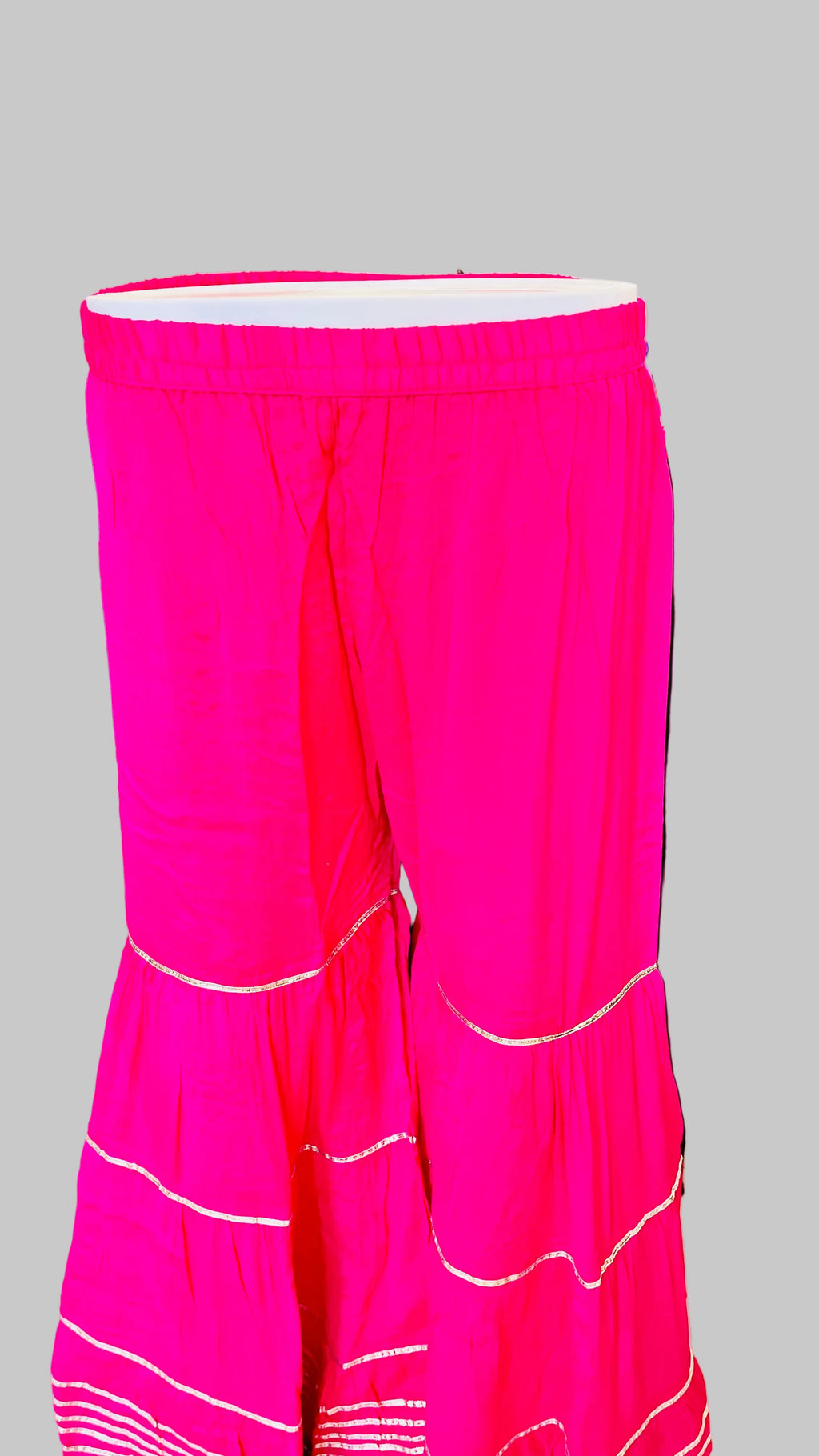 Dark Pink Sharara Set