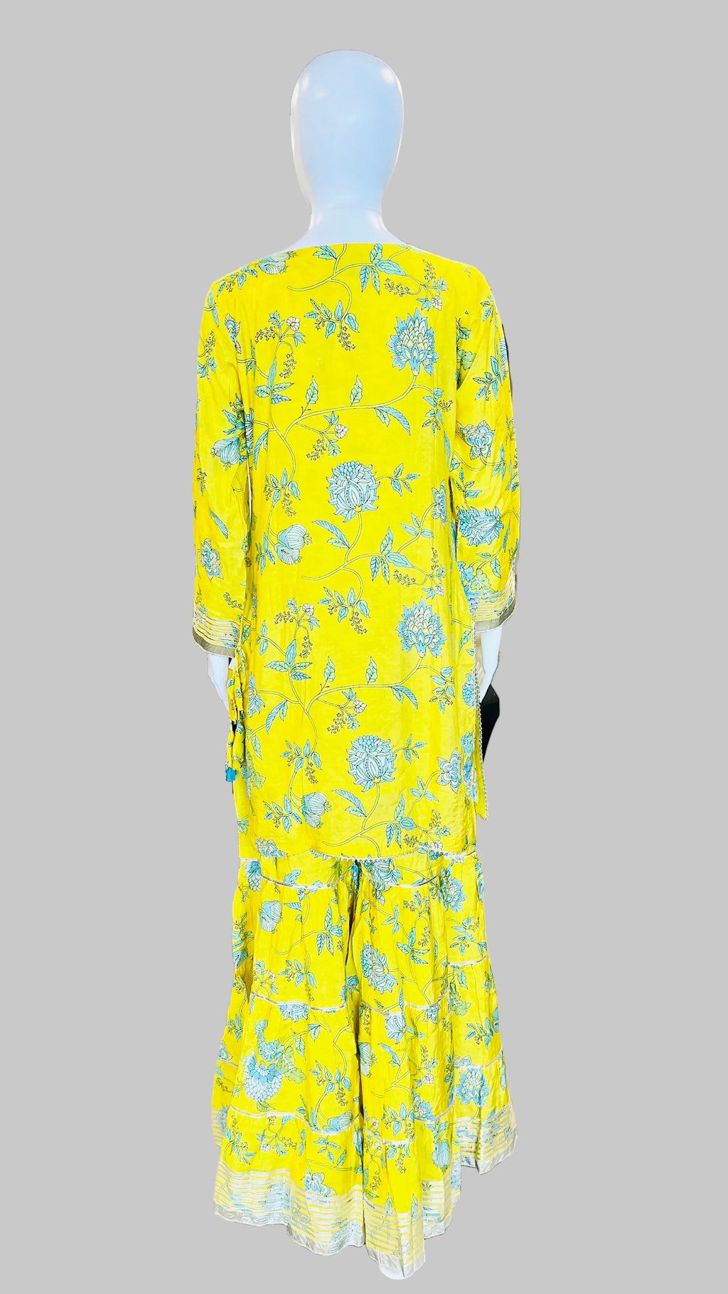 Yellow Sharara Set