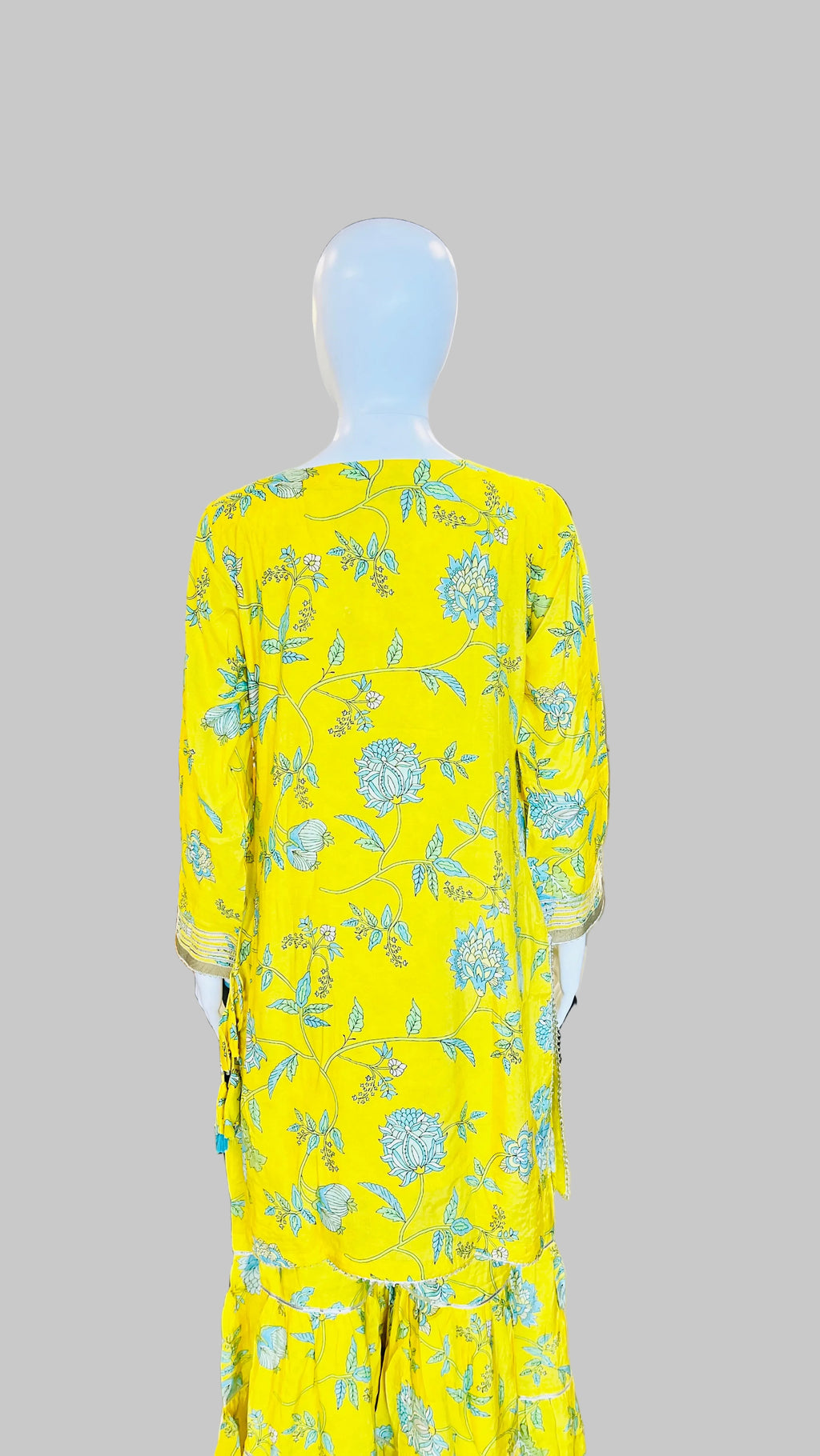 Yellow Sharara Set