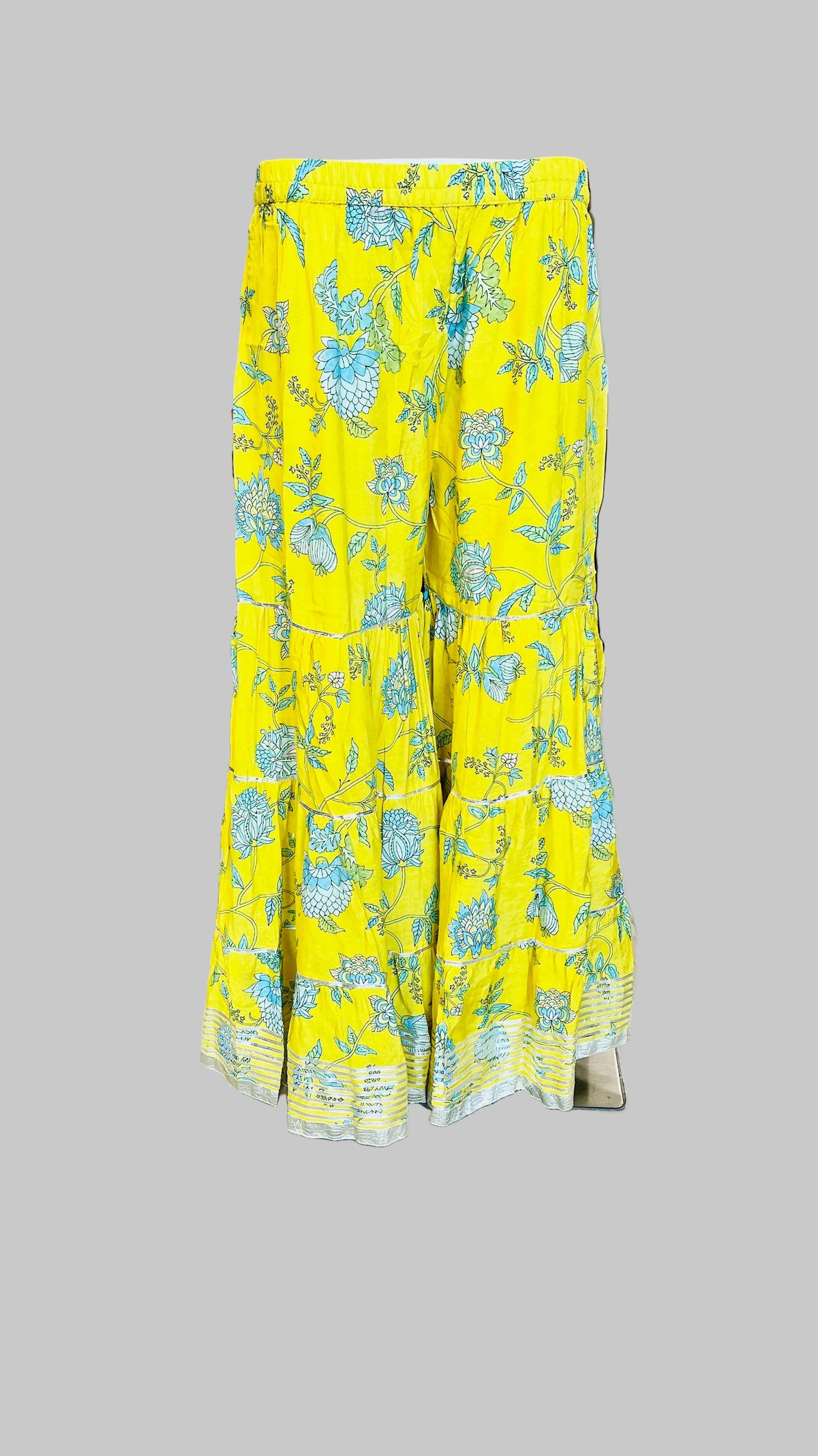 Yellow Sharara Set