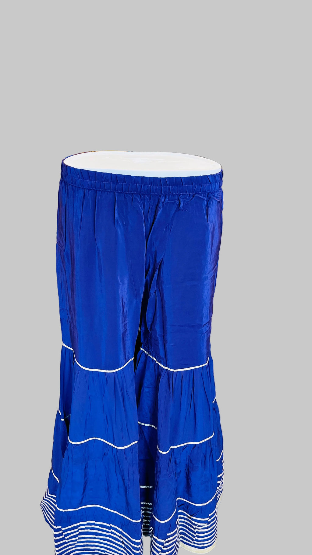 Royal Blue Sharara Set