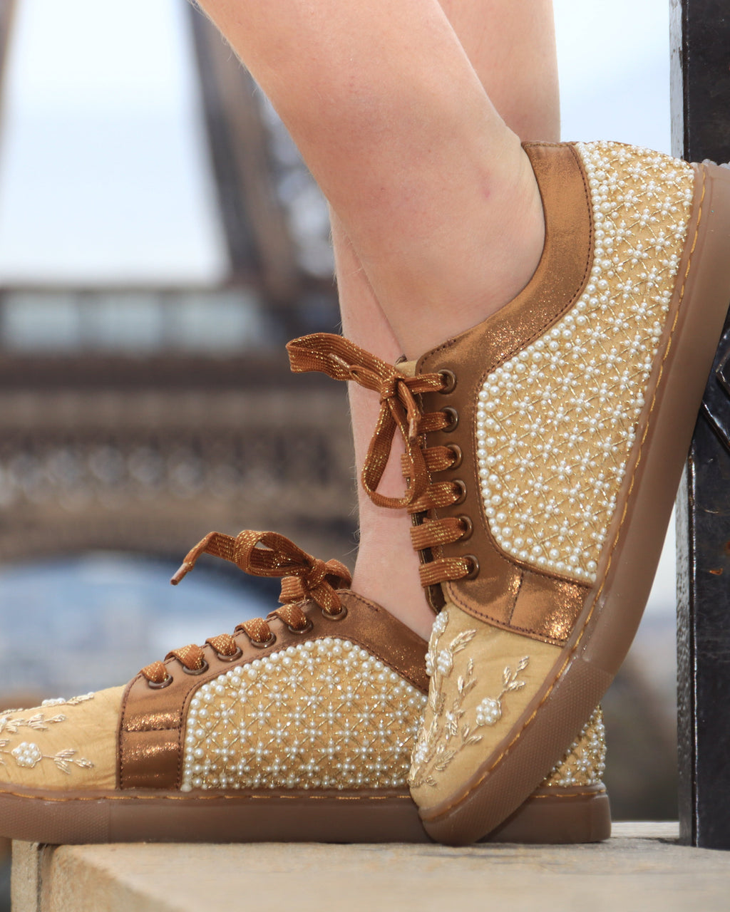 Fancy Tan Sneakers