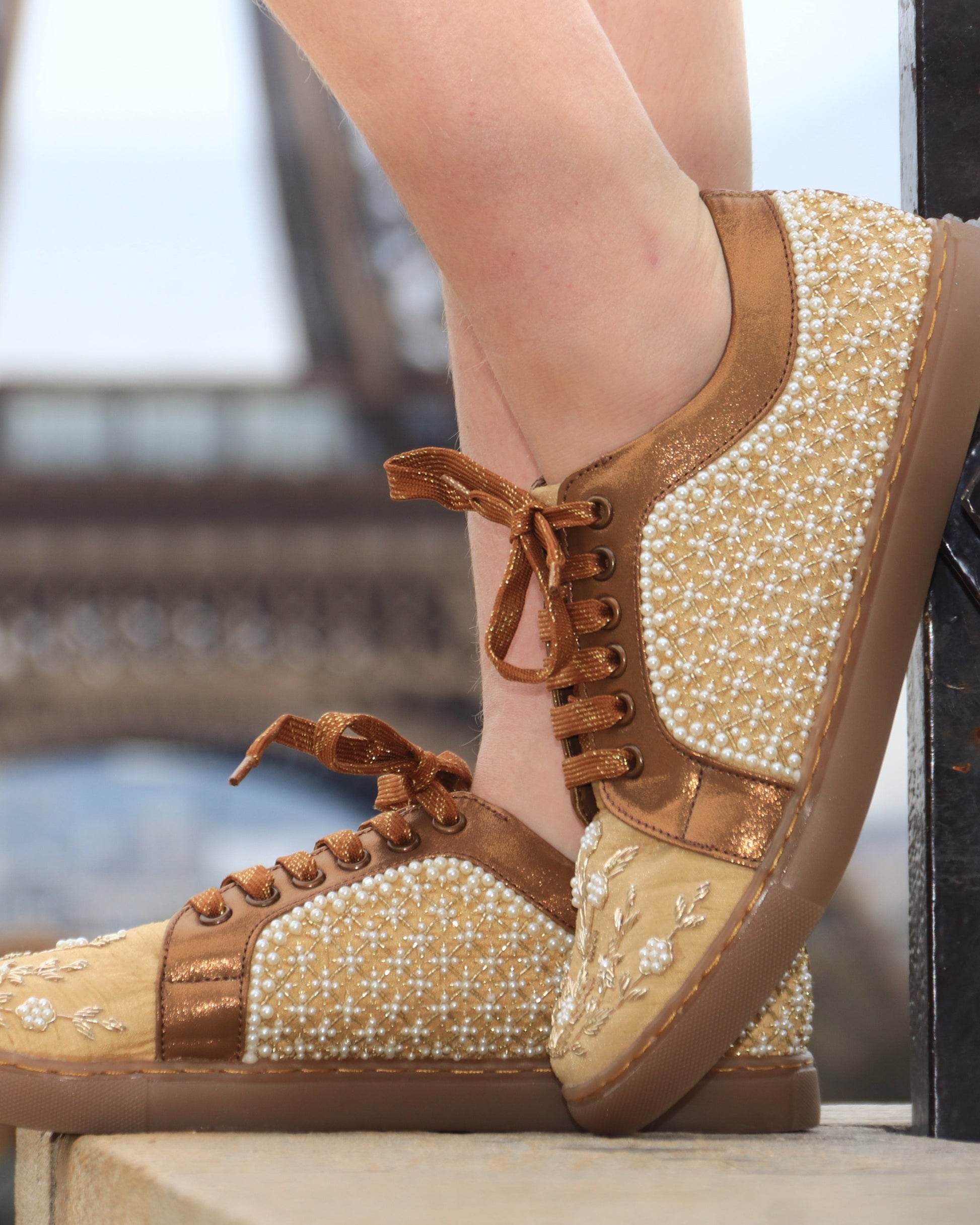 Fancy Tan Sneakers