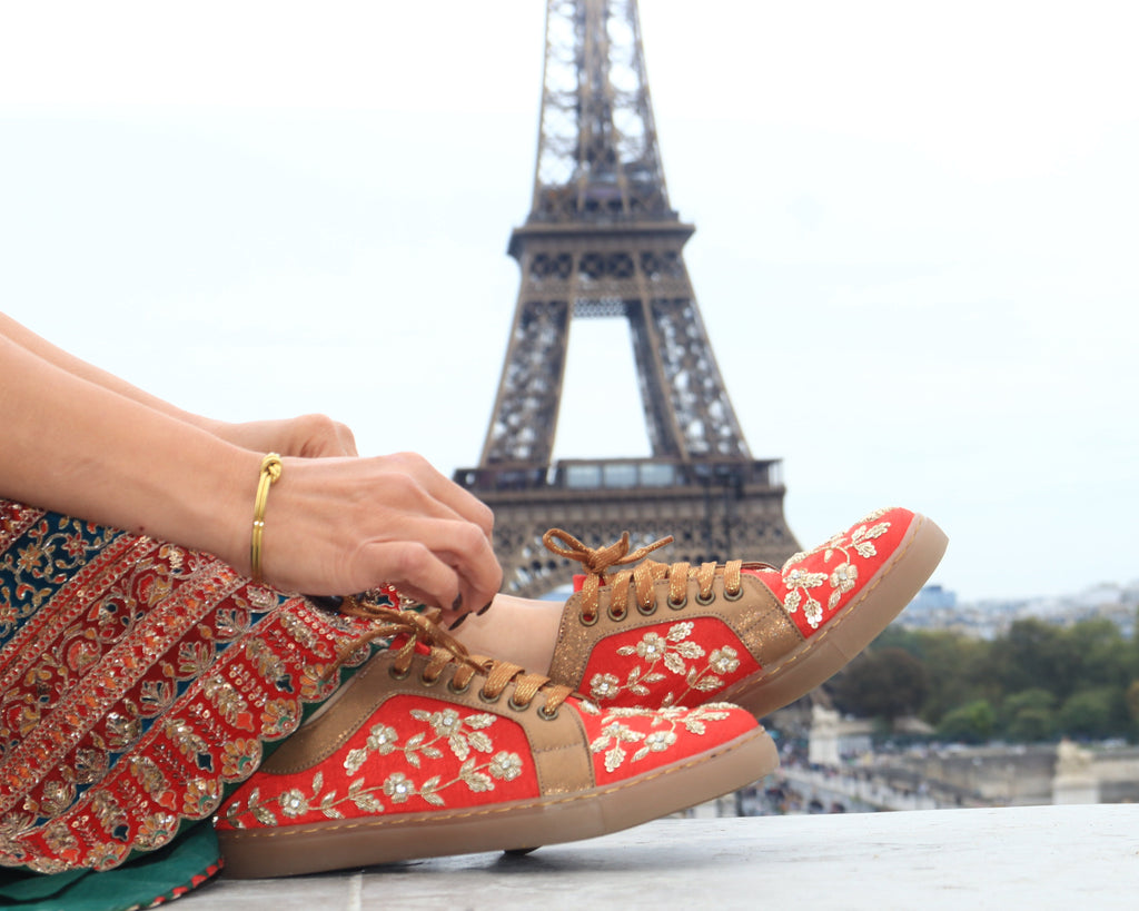 Fancy Scarlet Sneakers