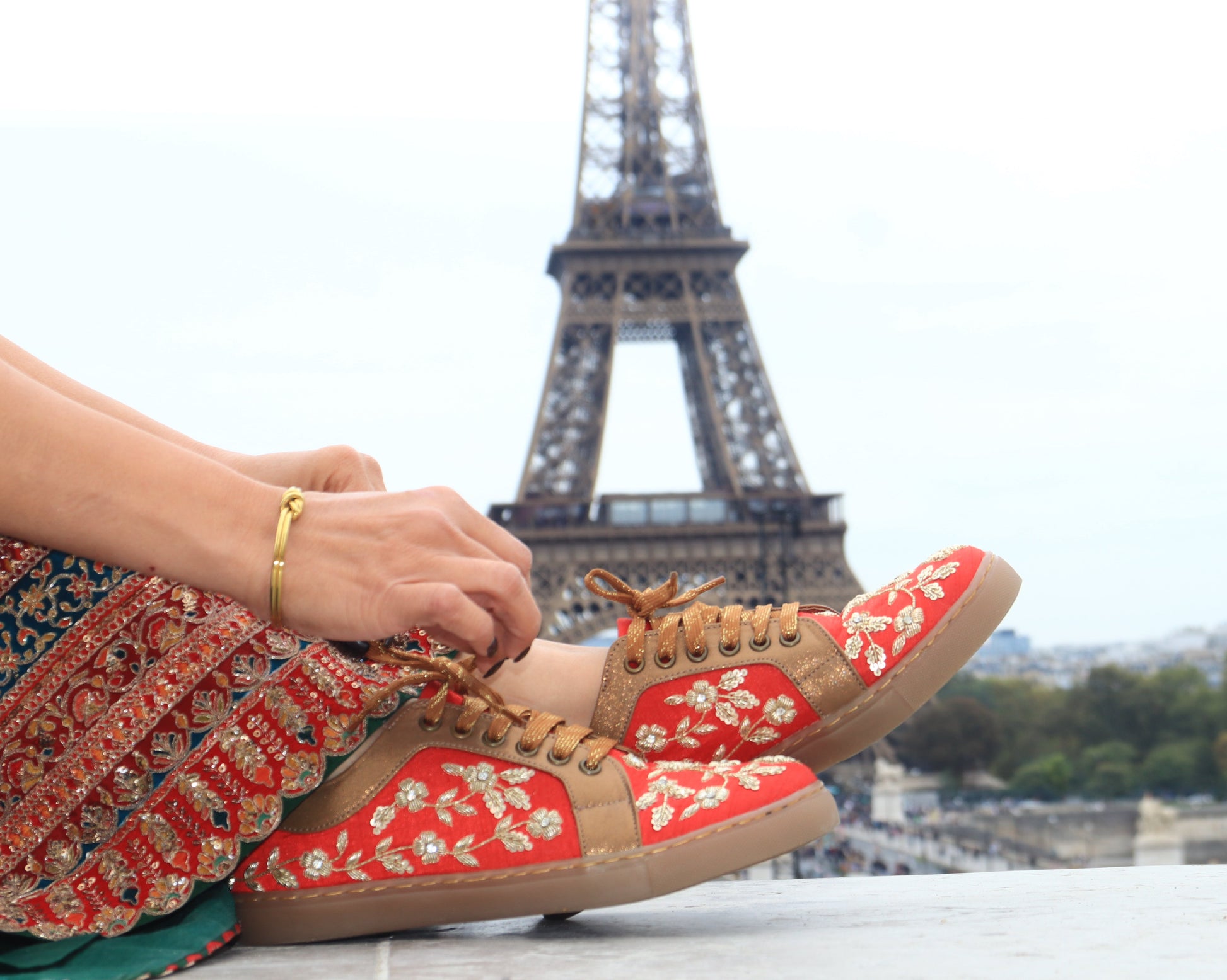 Fancy Scarlet Sneakers