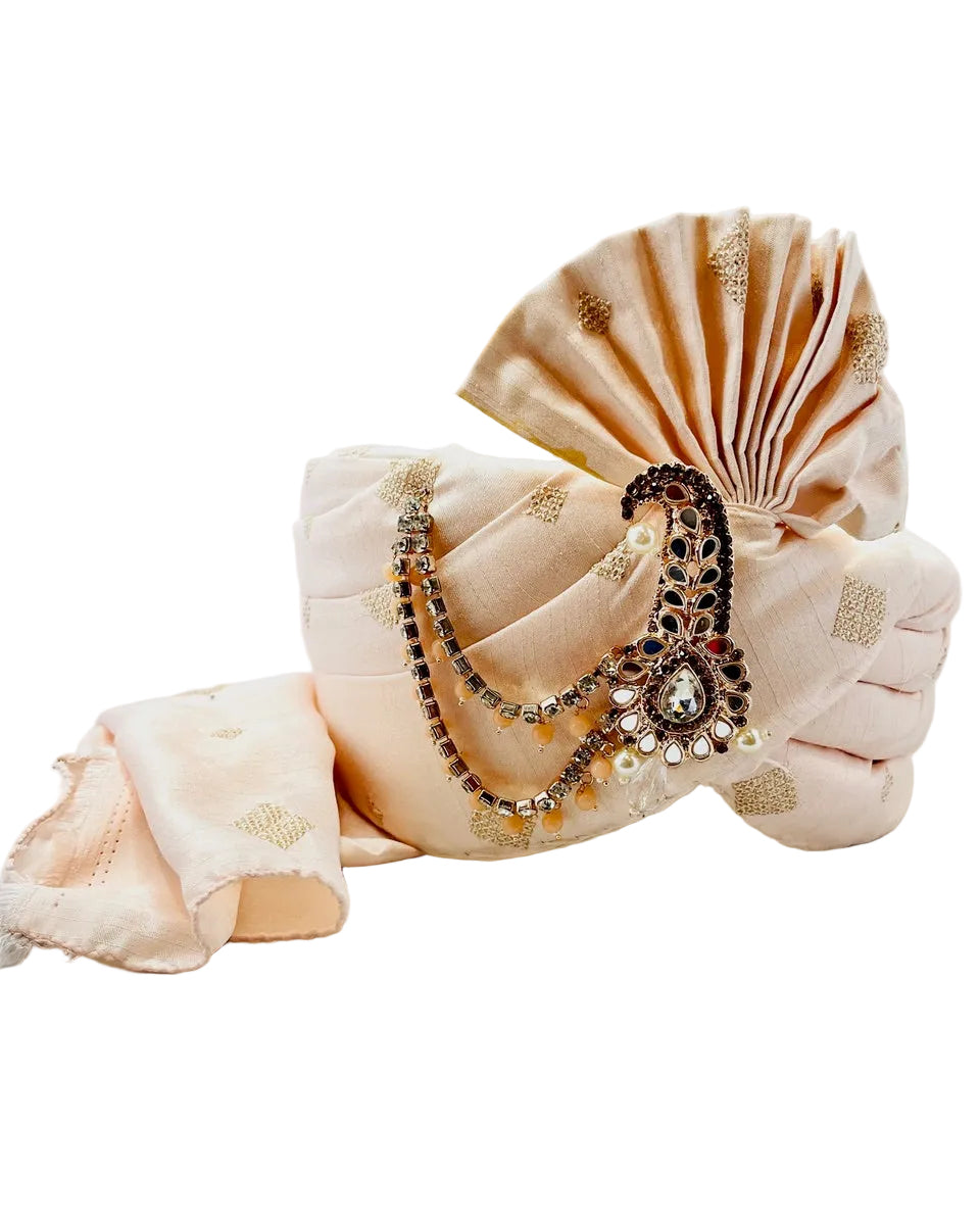 Peach Turban