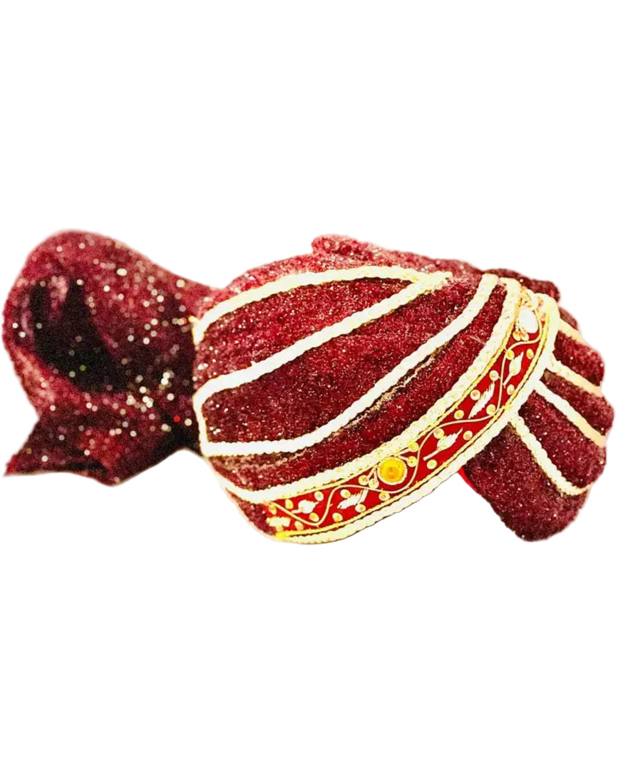 Embroidered Traditional Turban