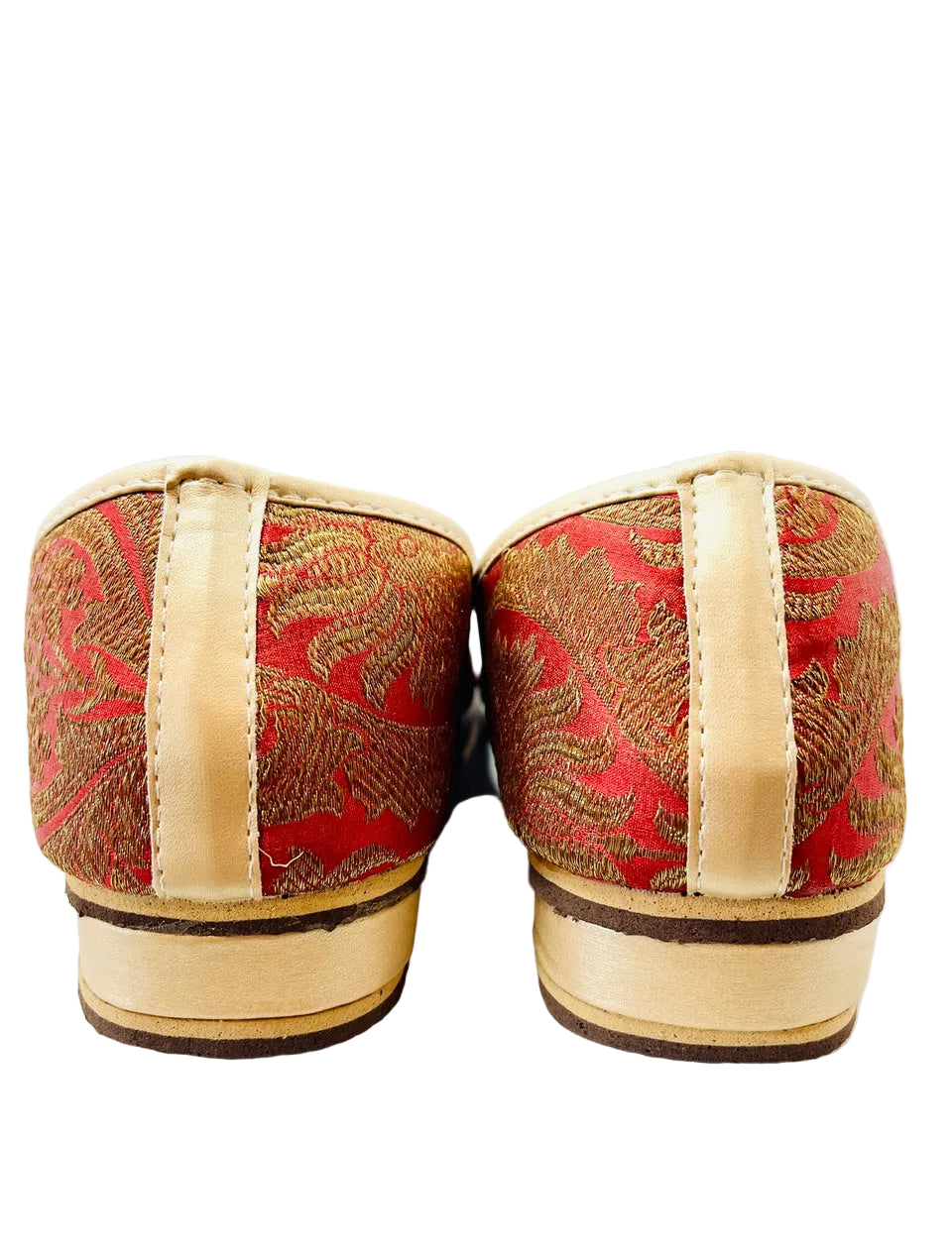 Red Brocade Shoes